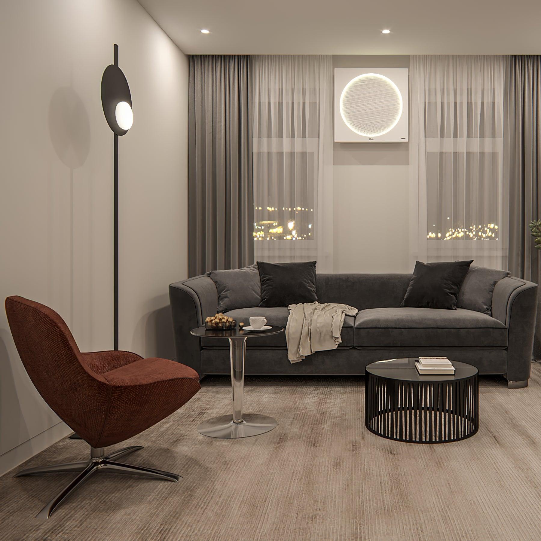 Vibe Minimalist Glass Floor Lamp