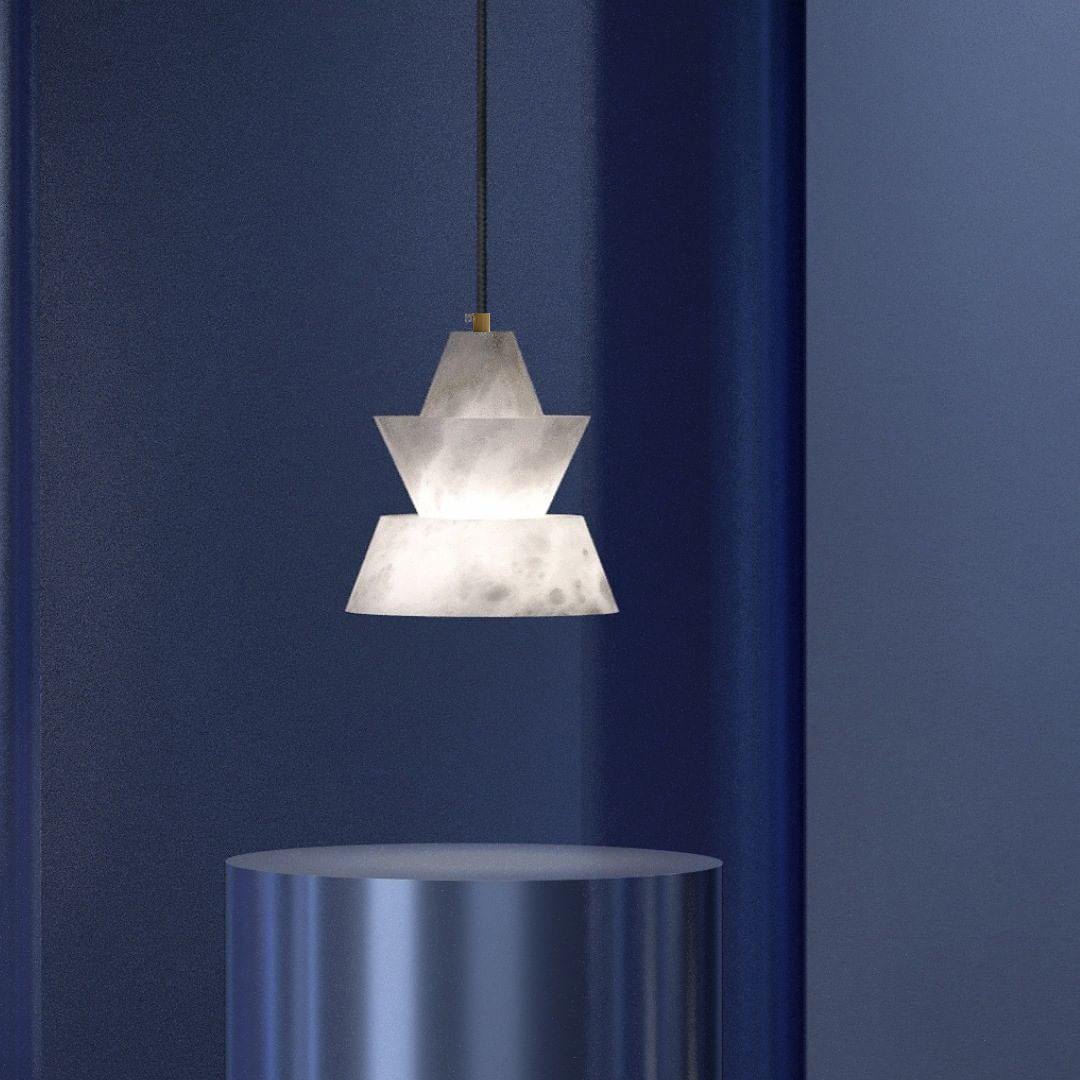 Evo Alabaster  Pendant Light