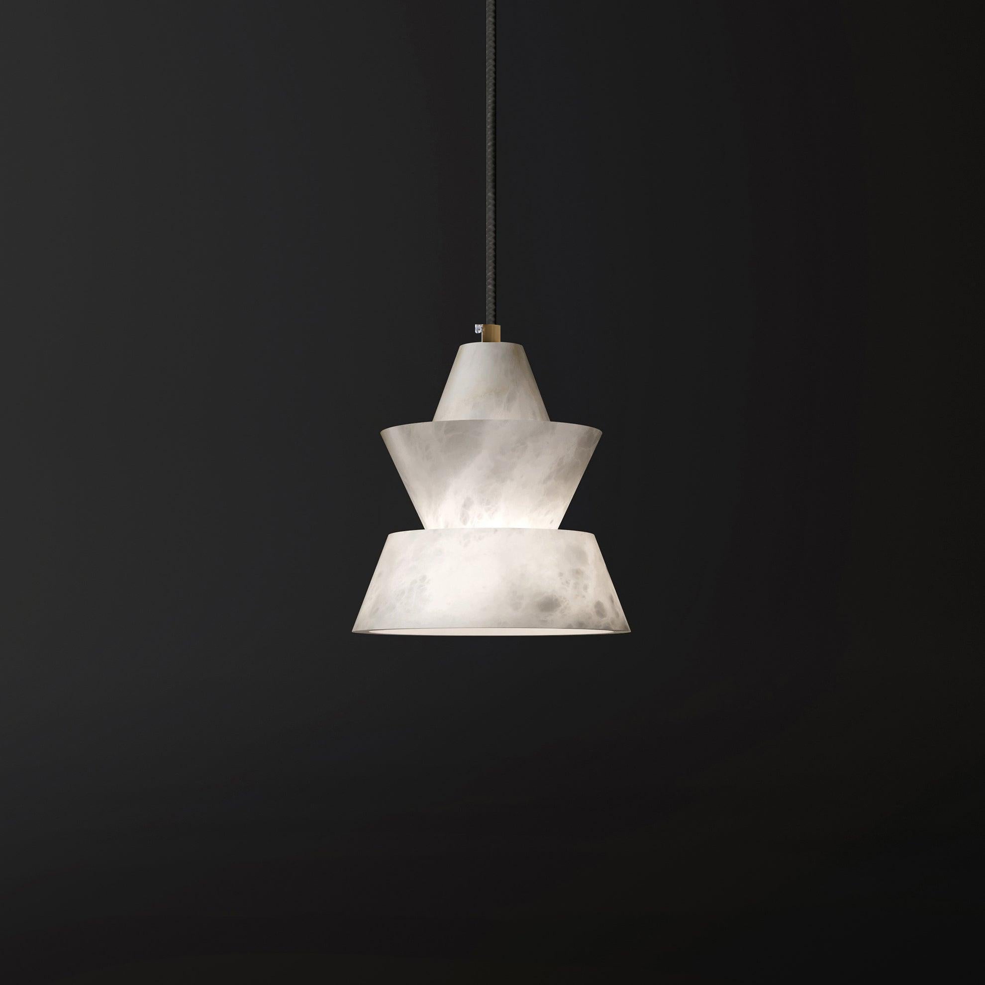 Evo Alabaster  Pendant Light