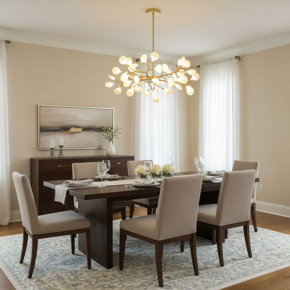 Aureview Firefly Sputnik Chandelier