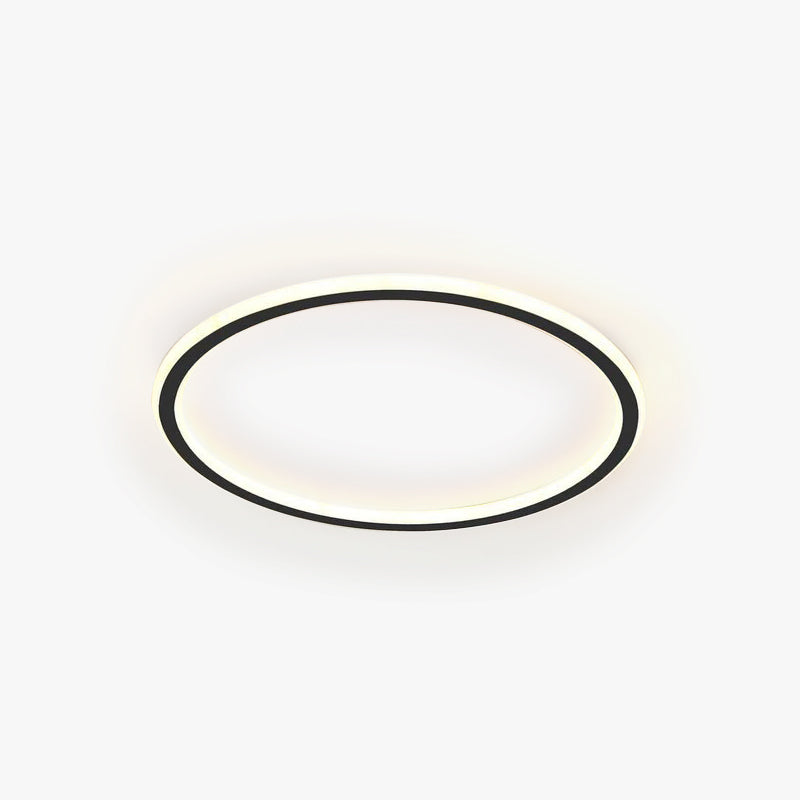 Quasso Flush Mount Ceiling Light Modern LED Round - Neutral Decor