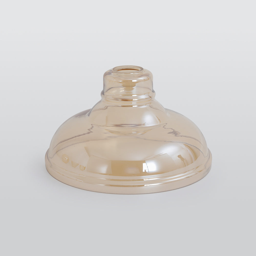 Arisha Industrial /Glass Pendant Light Dining Room - Neutral Decor