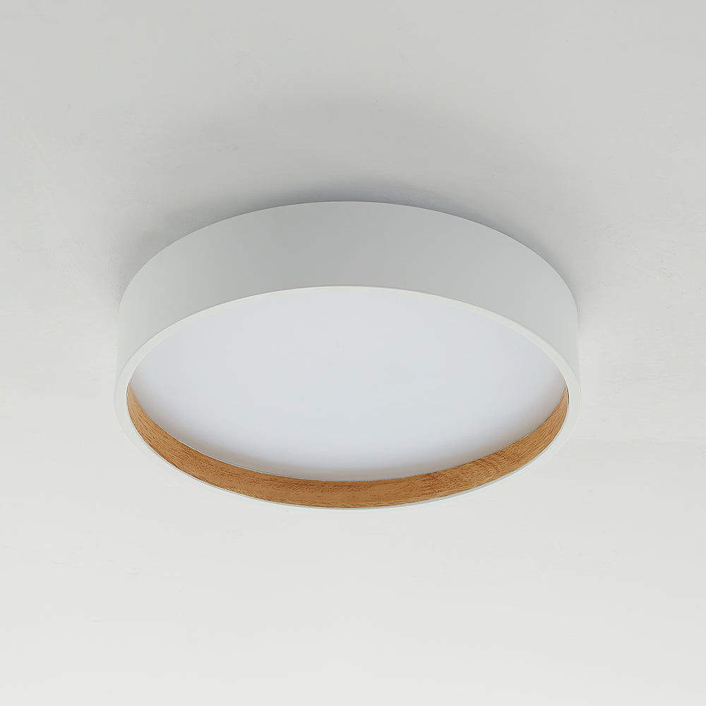 Arisha Modern Round Flush Mount Ceiling Light - Neutral Decor