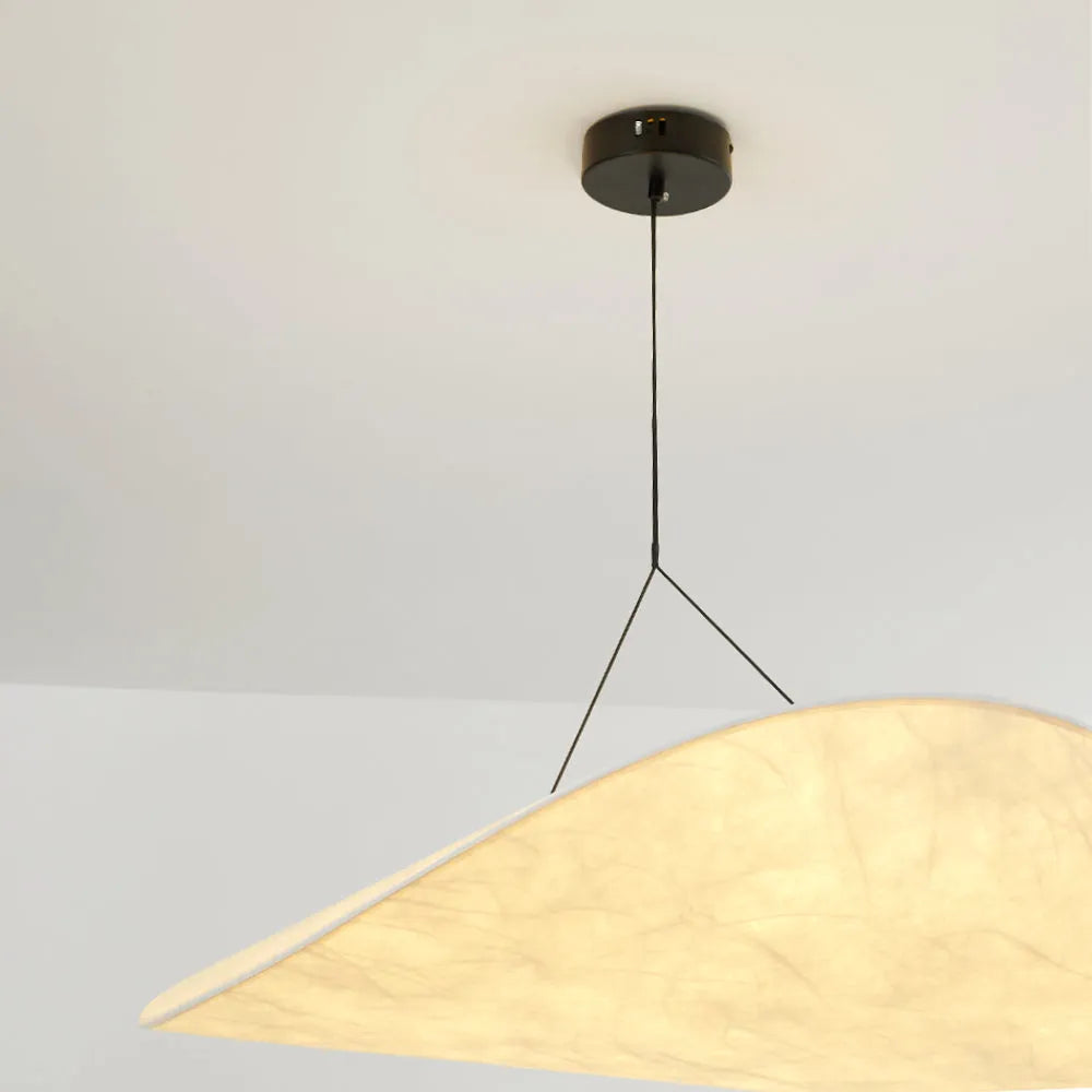 Ritta Vintage Art Deco Pendant Light Silk Art Gallery - Neutral Decor