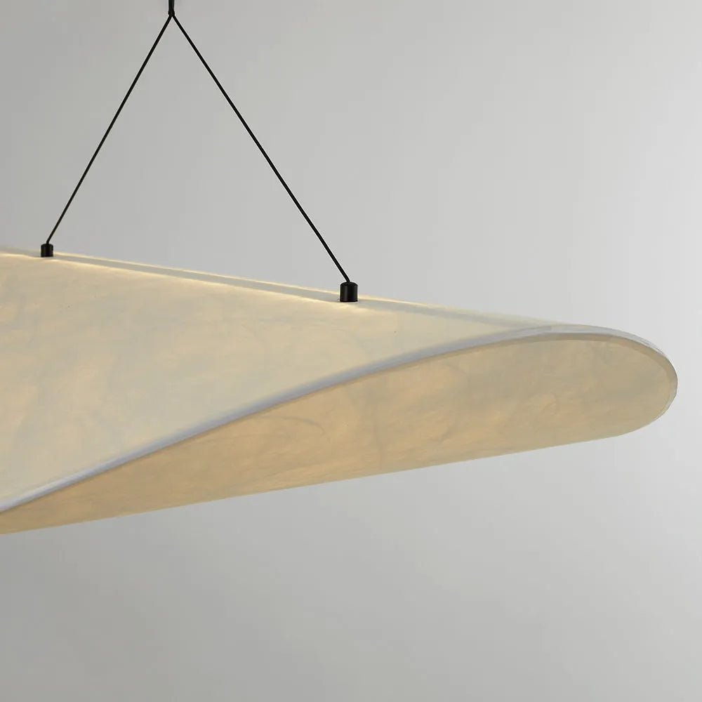 Ritta Vintage Art Deco Pendant Light Silk Art Gallery - Neutral Decor
