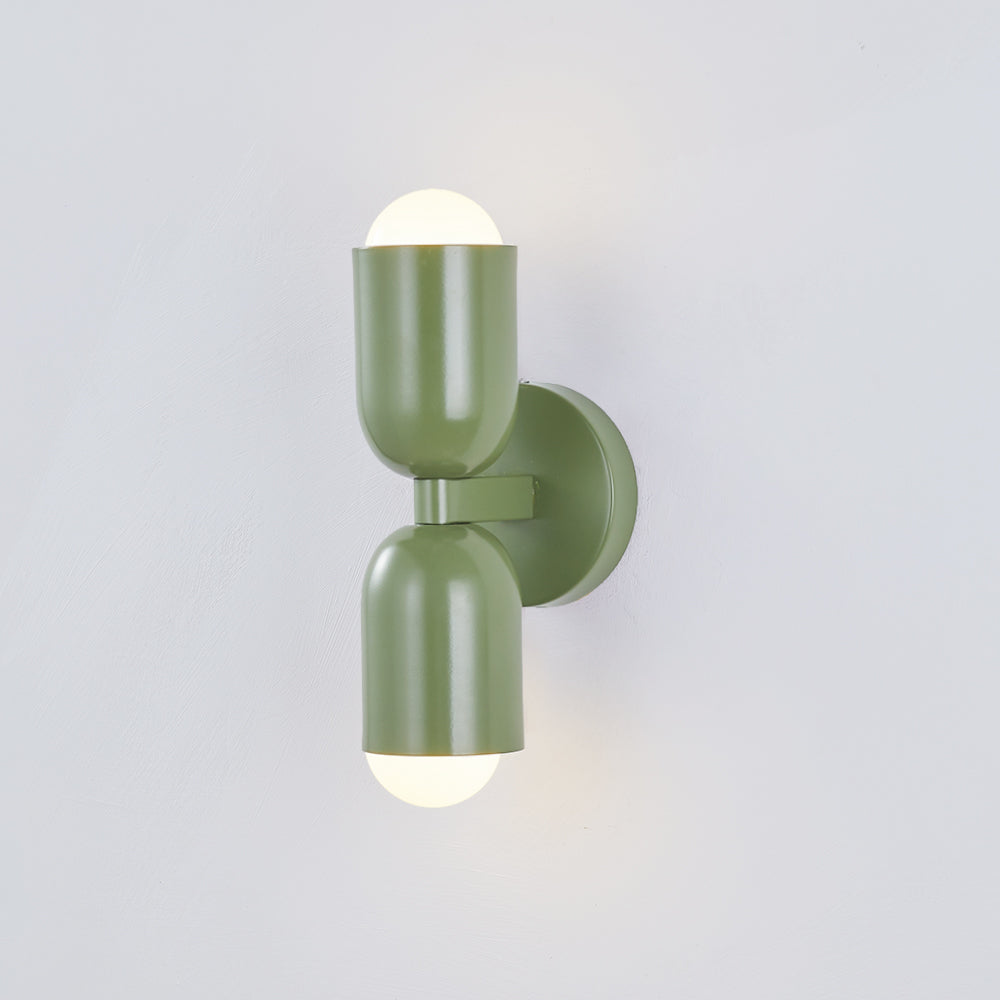 Valentina Modern Art Decoration Double-Headed Colorful Wall Lamp - Neutral Decor
