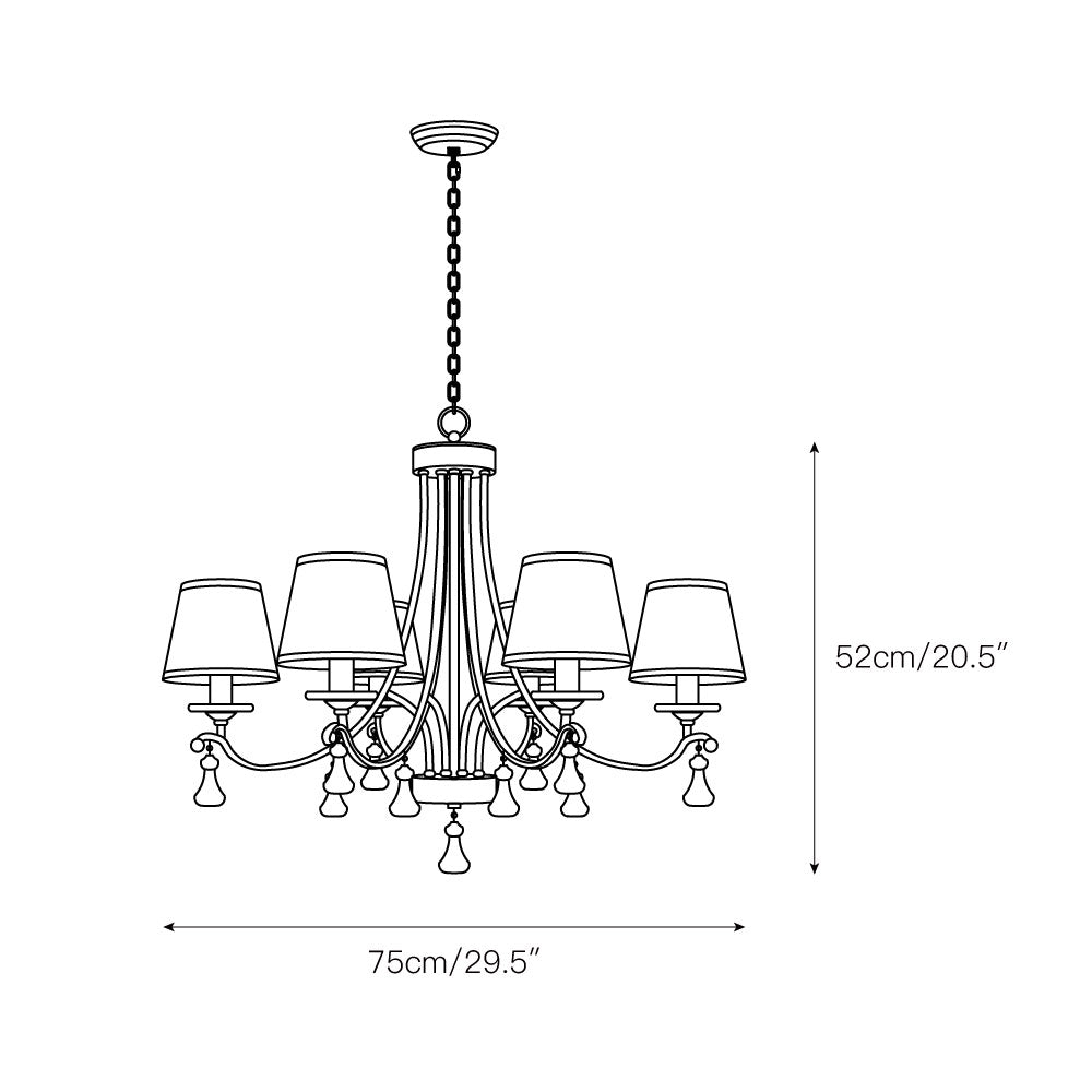 Lyvenisra Chandelier