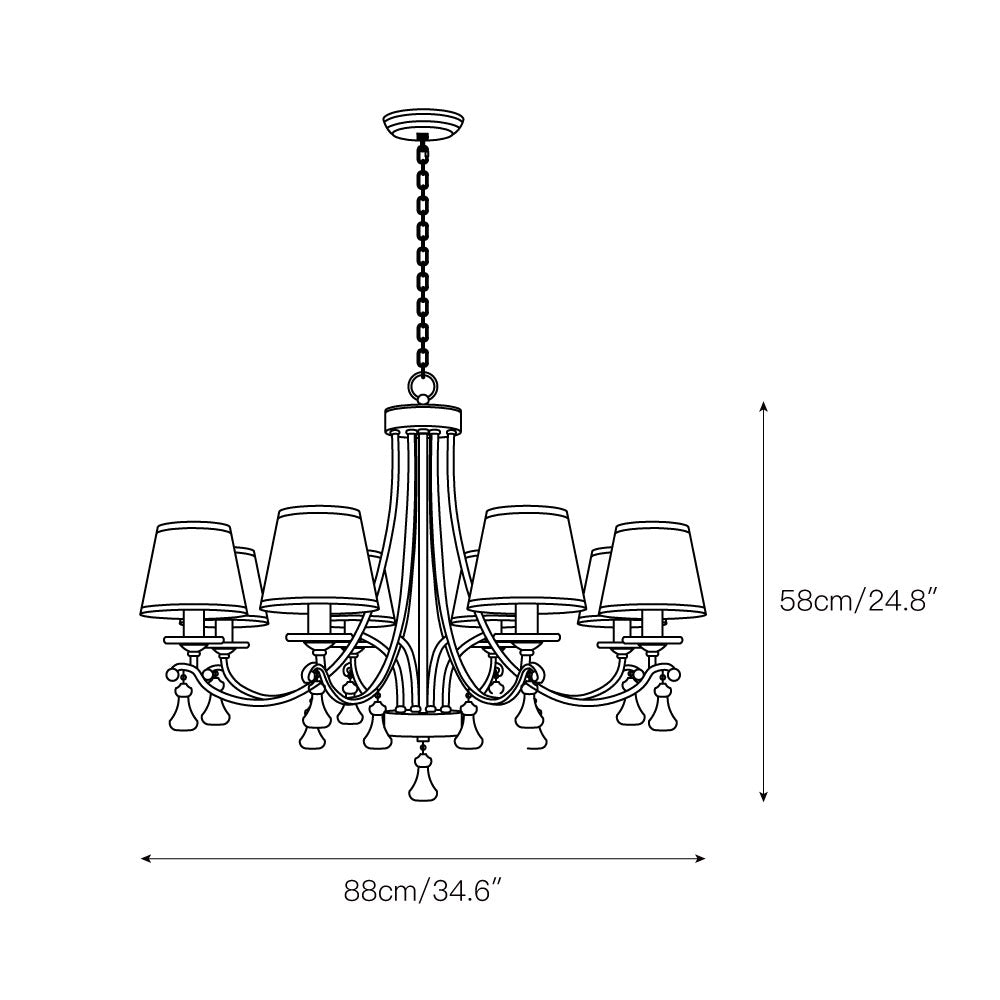 Lyvenisra Chandelier