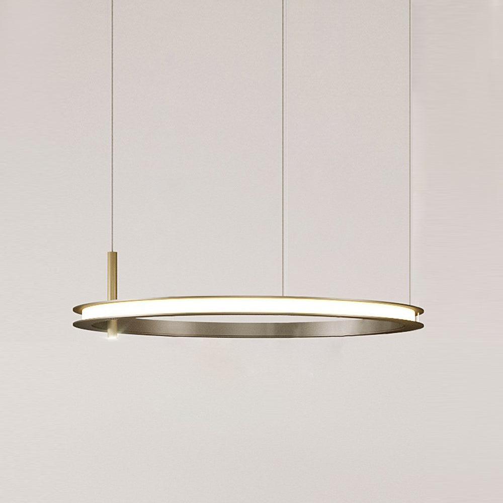 Virauian Chandelier Ring Layered Minimalist