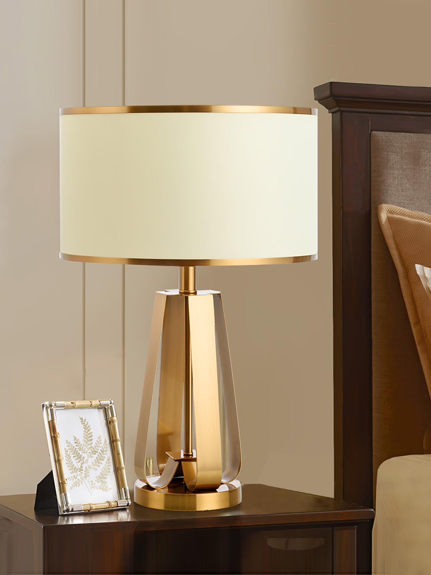 Linorira Luxe Fabric Table Lamp