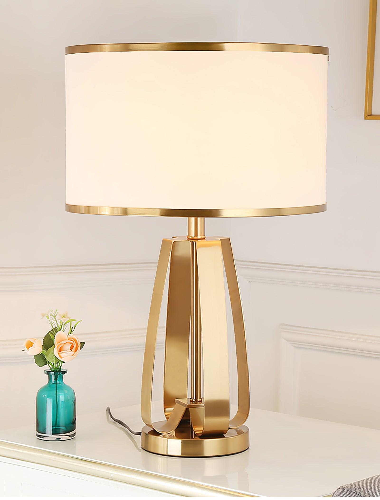 Linorira Luxe Fabric Table Lamp