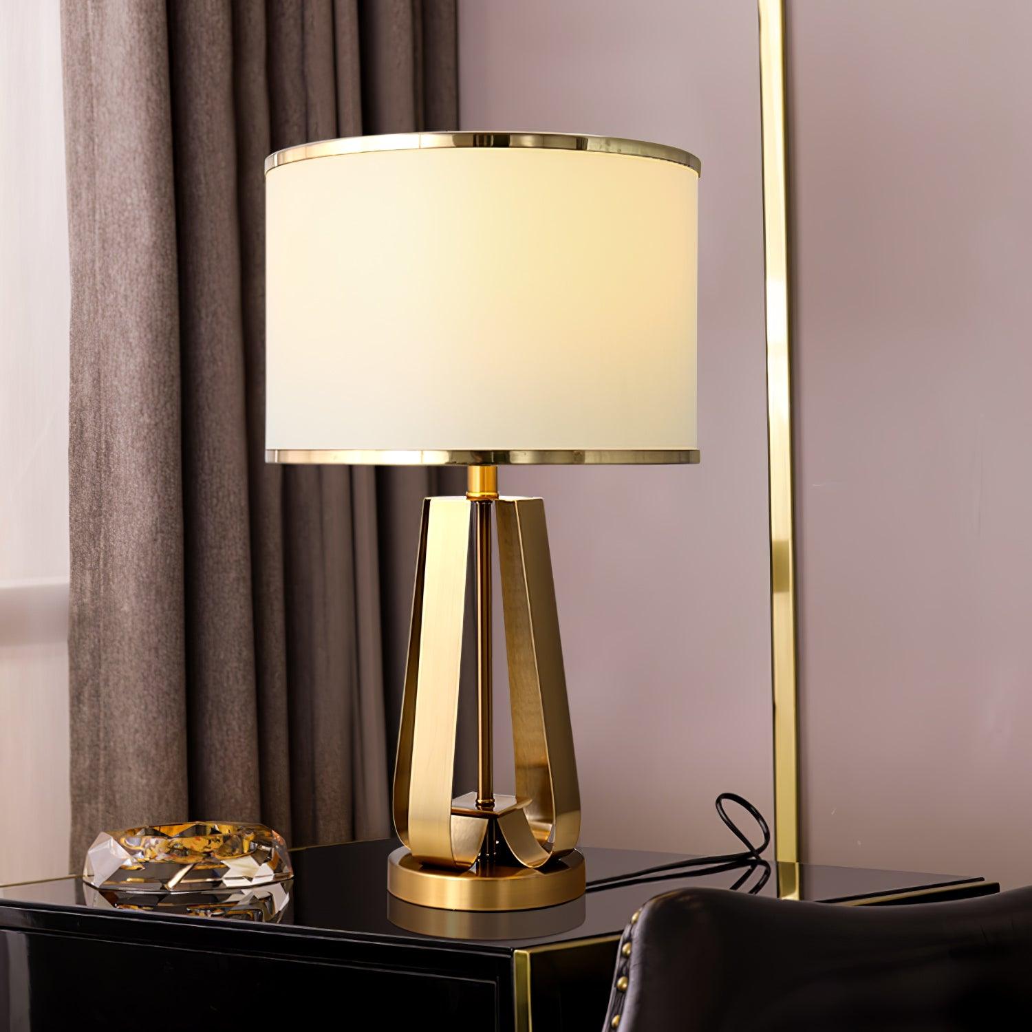 Linorira Luxe Fabric Table Lamp
