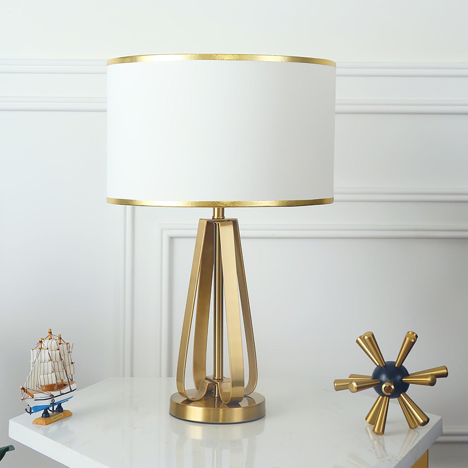 Linorira Luxe Fabric Table Lamp