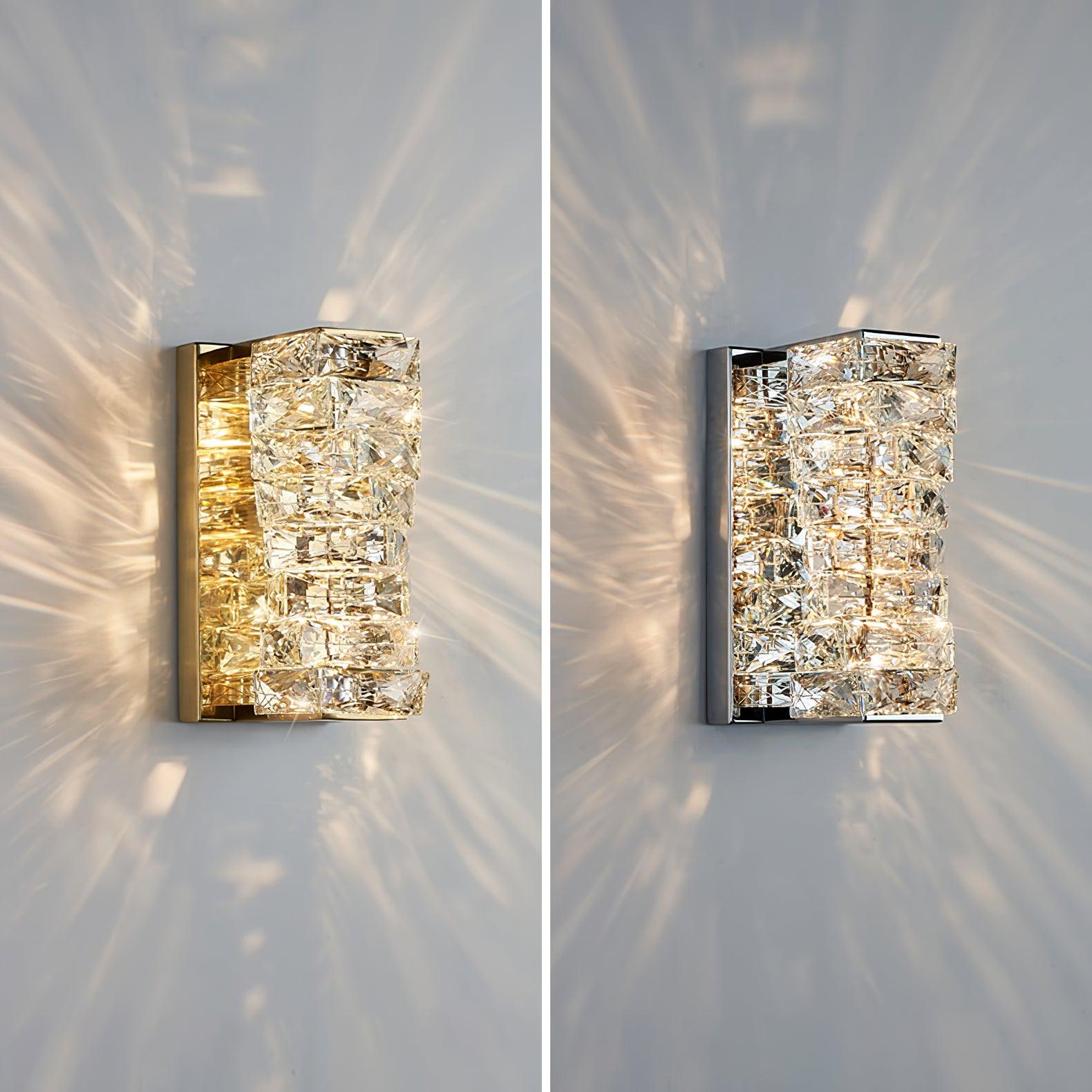 Ilvelia Postmodern Luxury Crystal Wall Light