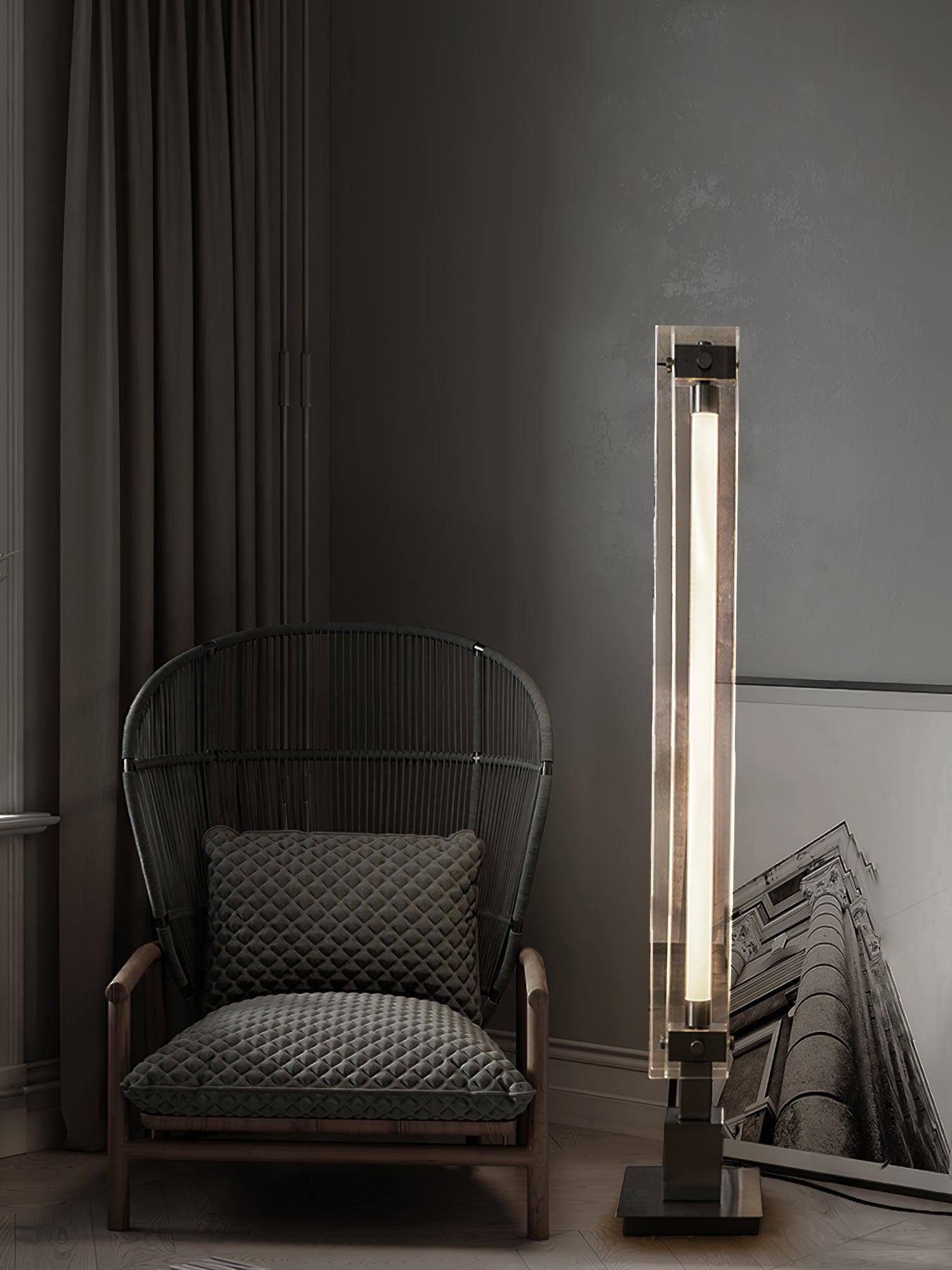 Avthaaril Architectural Acrylic Floor Lamp