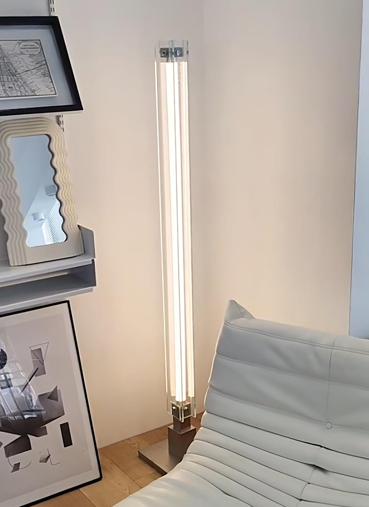 Avthaaril Architectural Acrylic Floor Lamp