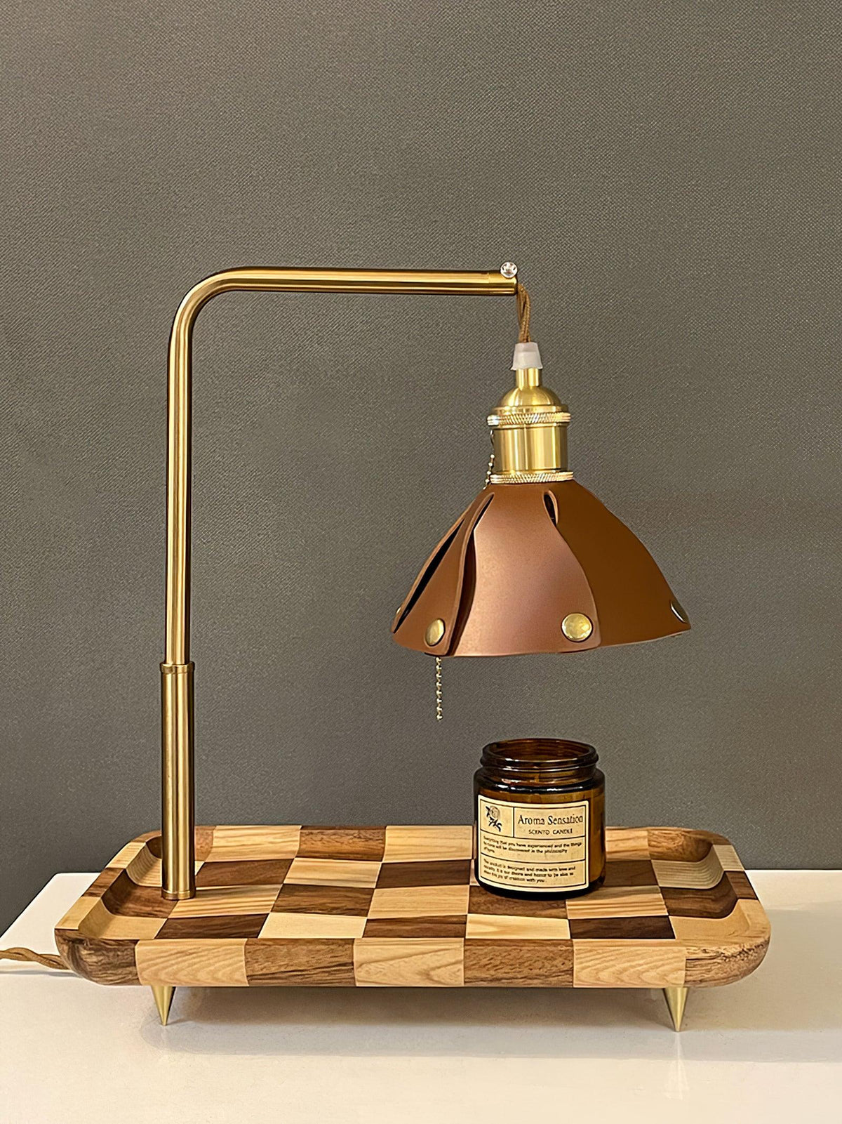 Elvaniella Modern Wood Table Lamp