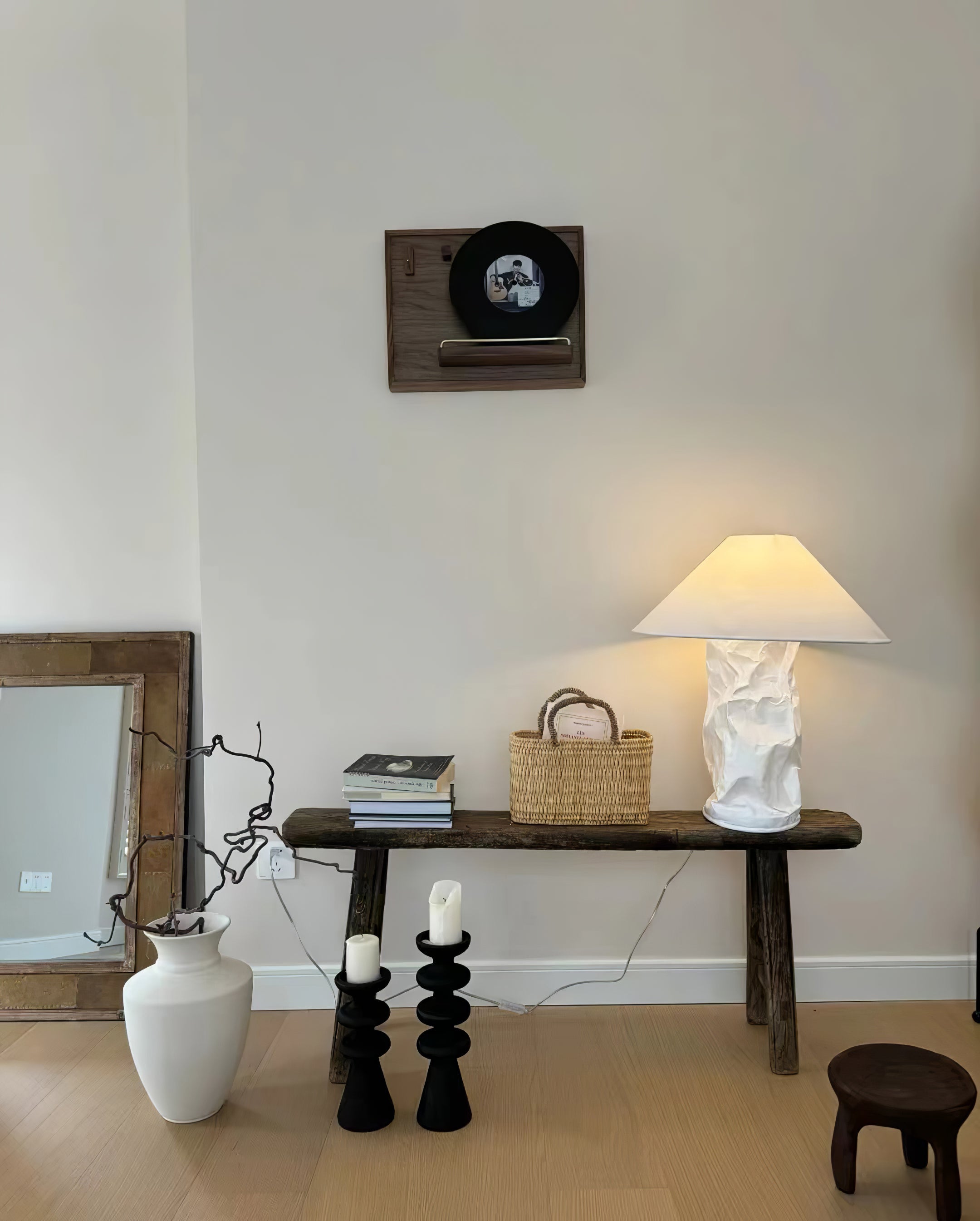 Aerius Paper Artistic Table Lamp - Neutral Decor