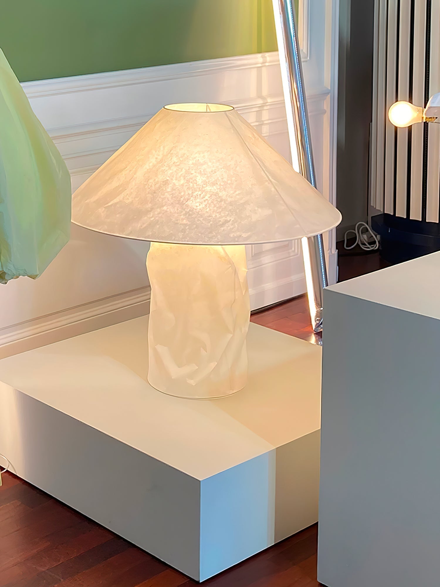 Aerius Paper Artistic Table Lamp - Neutral Decor