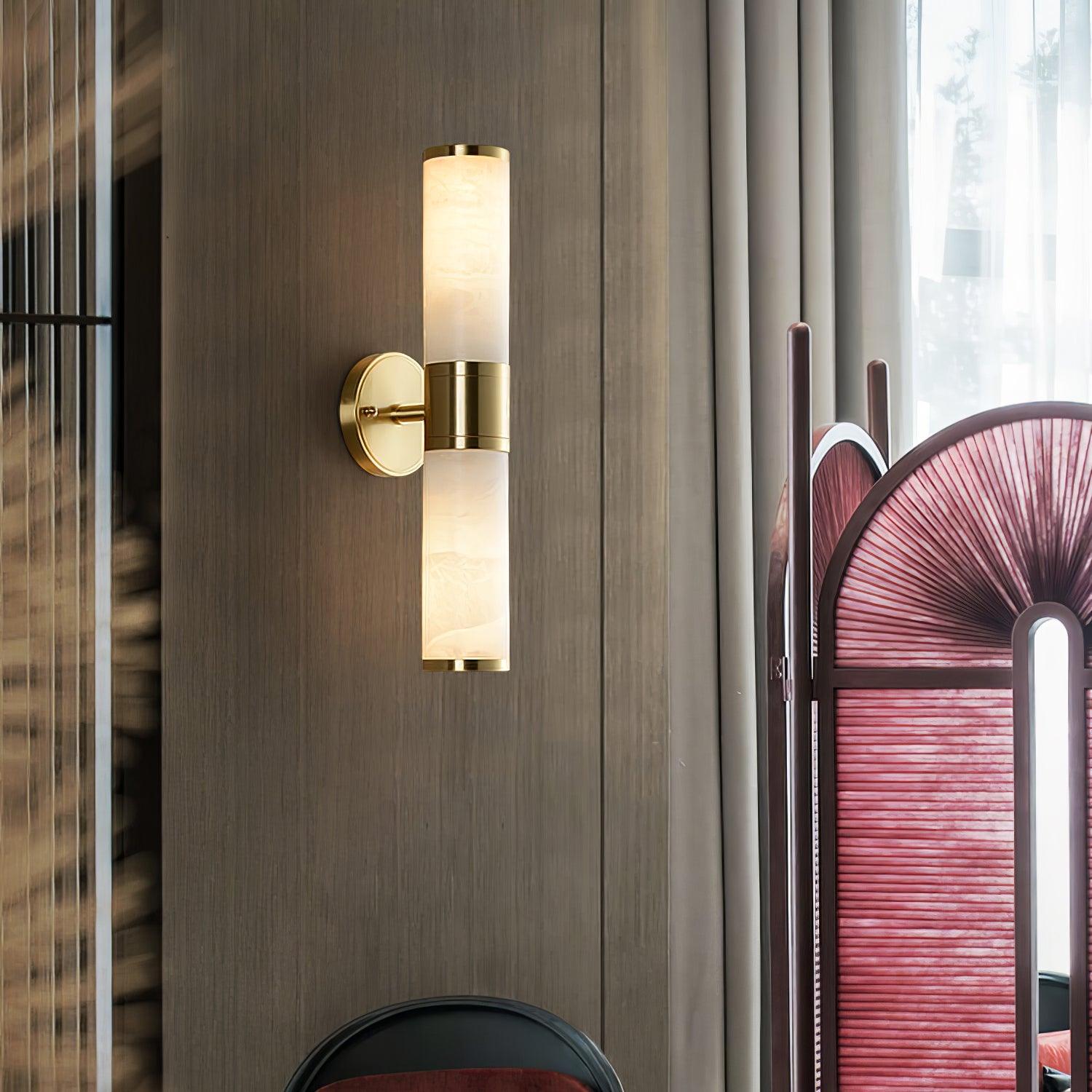 Tira Minimalist Alabaster Wall Lamp