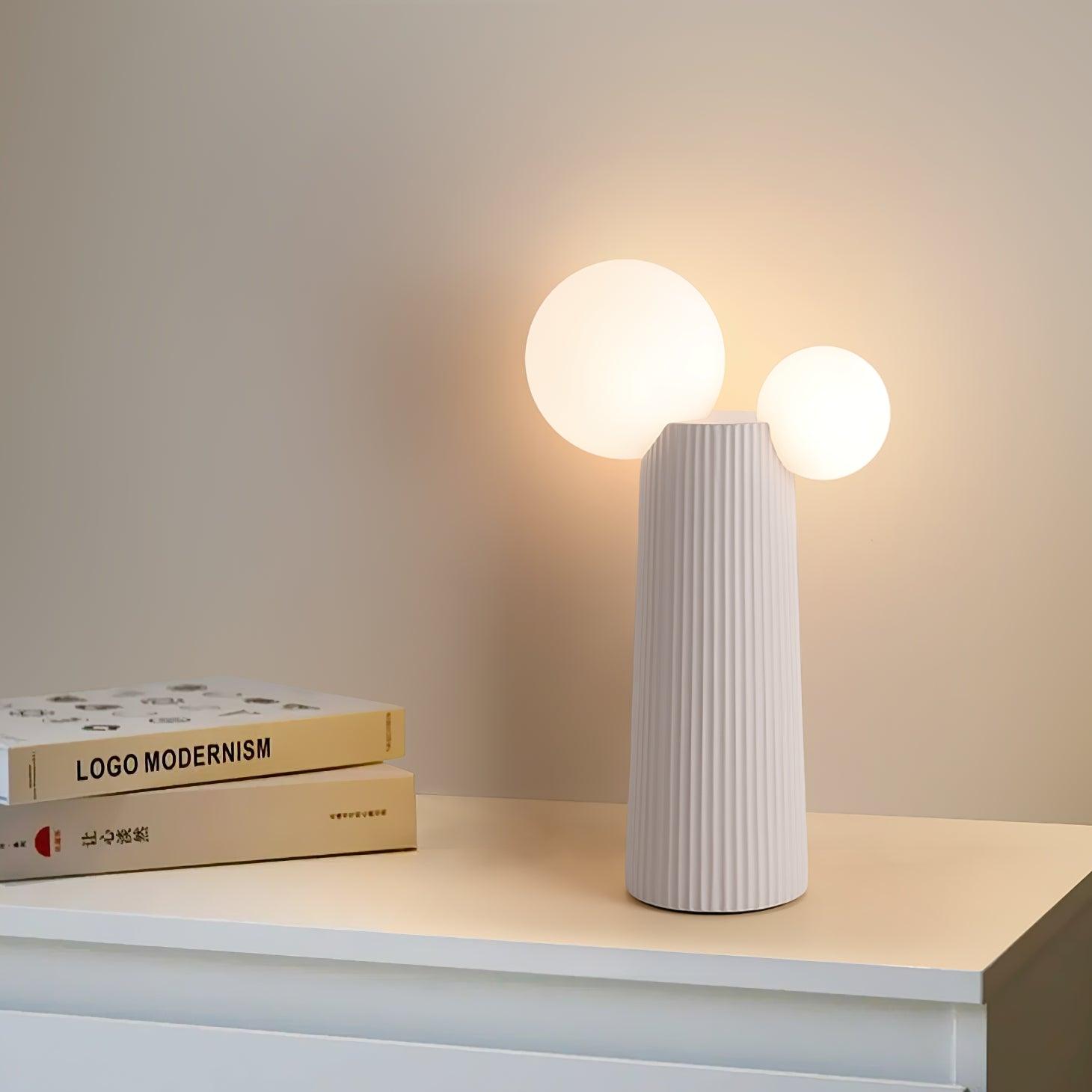 Zenithre Resin Plastic Table Lamp