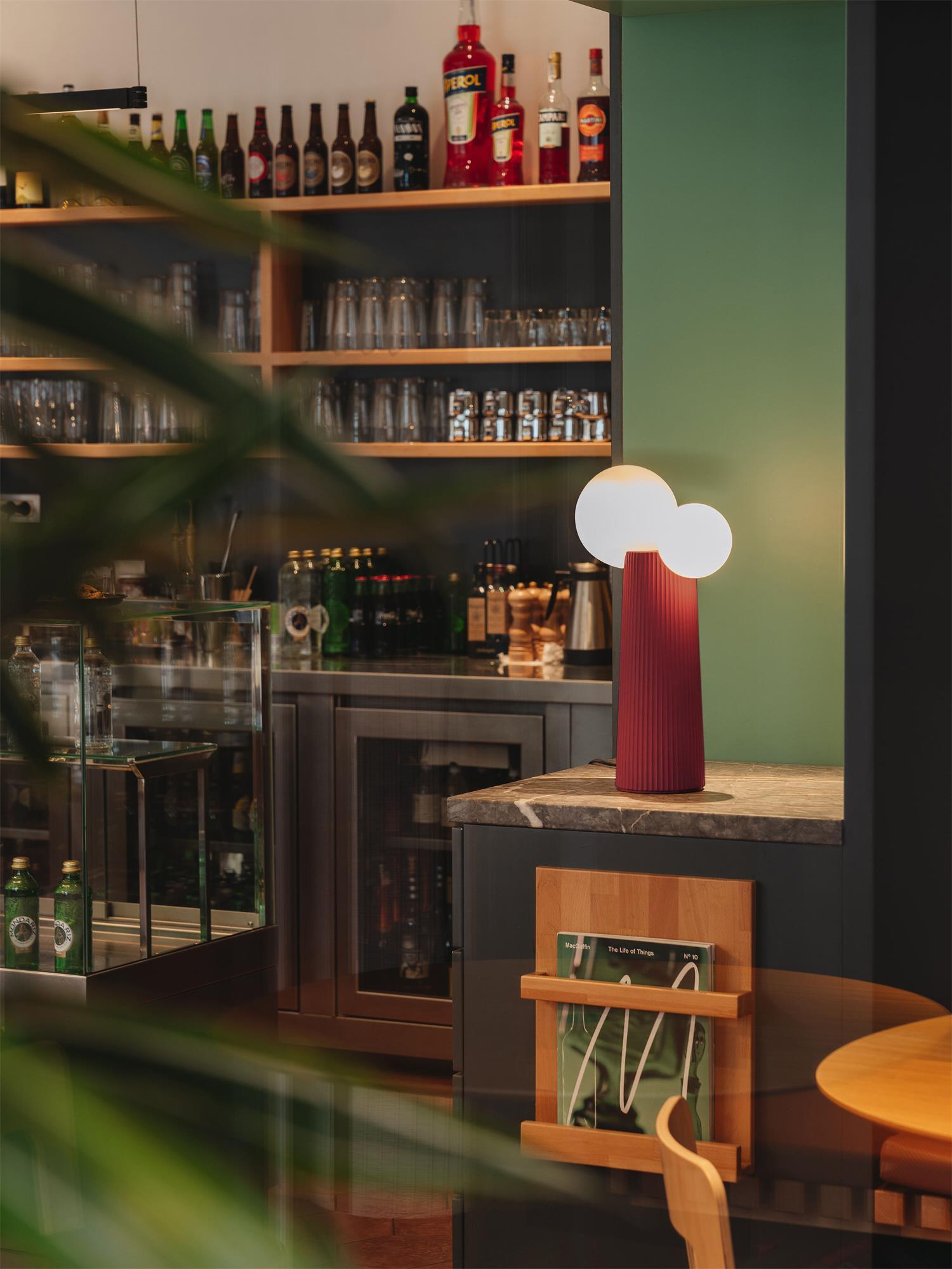 Zenithre Resin Plastic Table Lamp