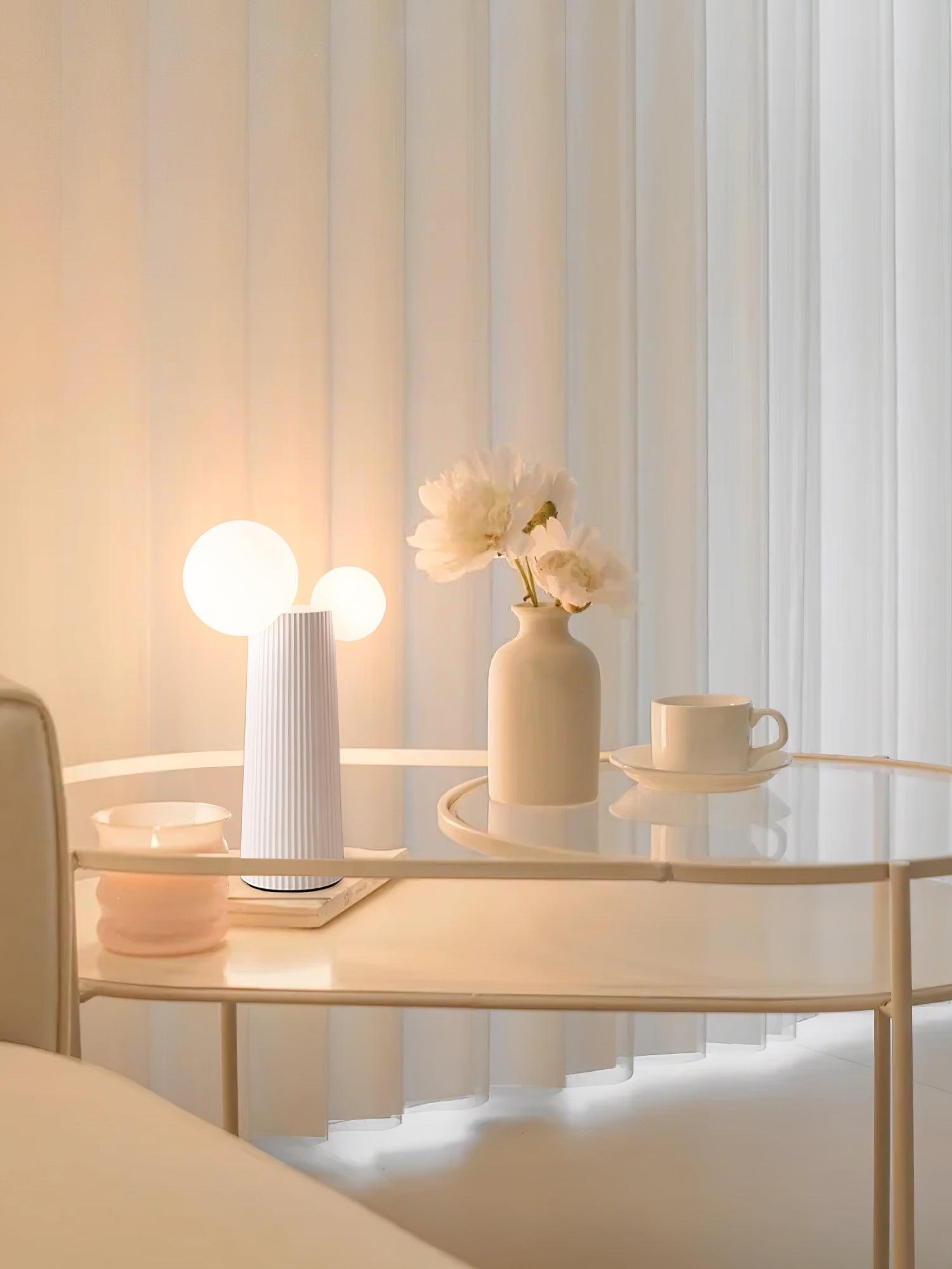 Zenithre Resin Plastic Table Lamp