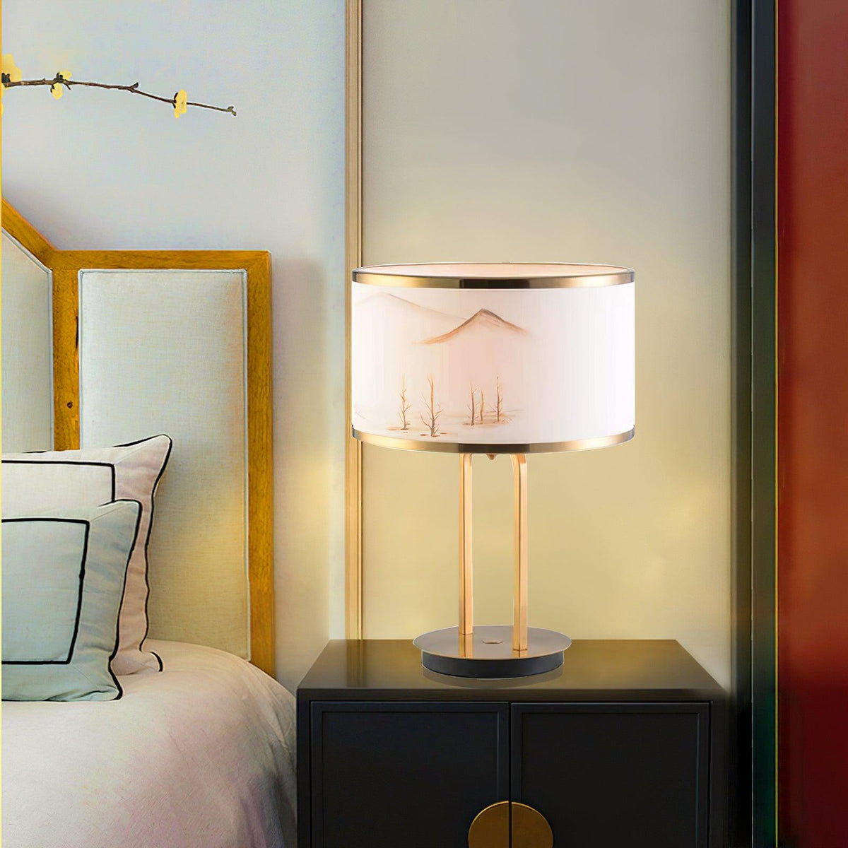 Teriinira Modern Metlal Table Lamp