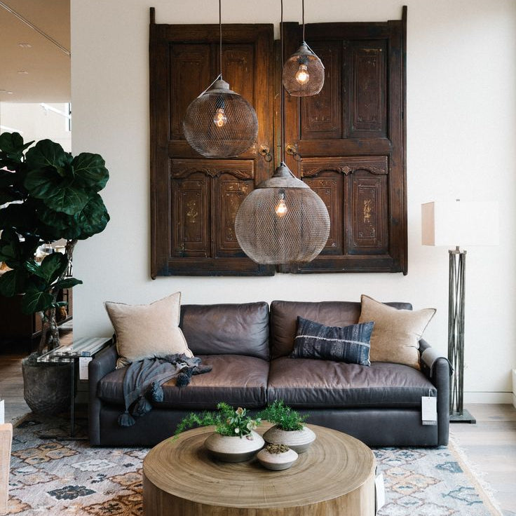 Aursorir Modern Minimalist Mesh Pendant Lamp - Neutral Decor