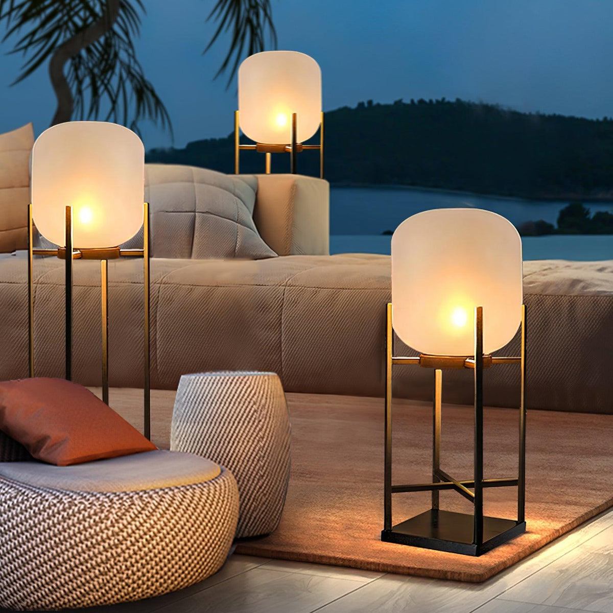 Sevenq Floor Lamp Lantern