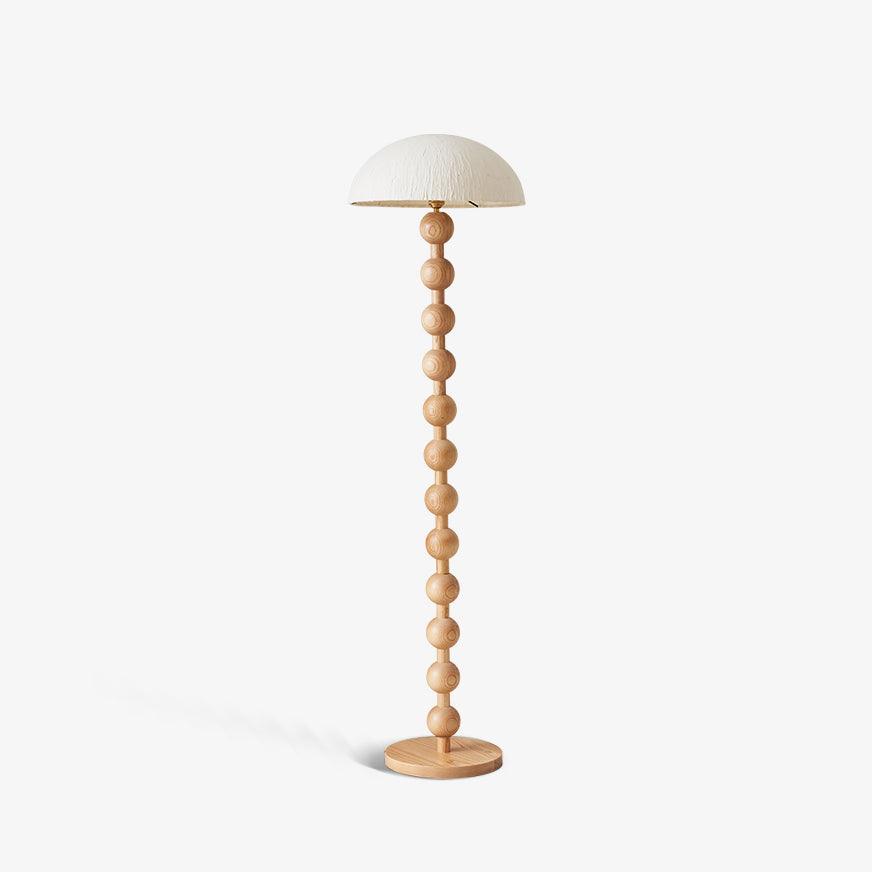 Lyliril Retro Wood Floor Lamp