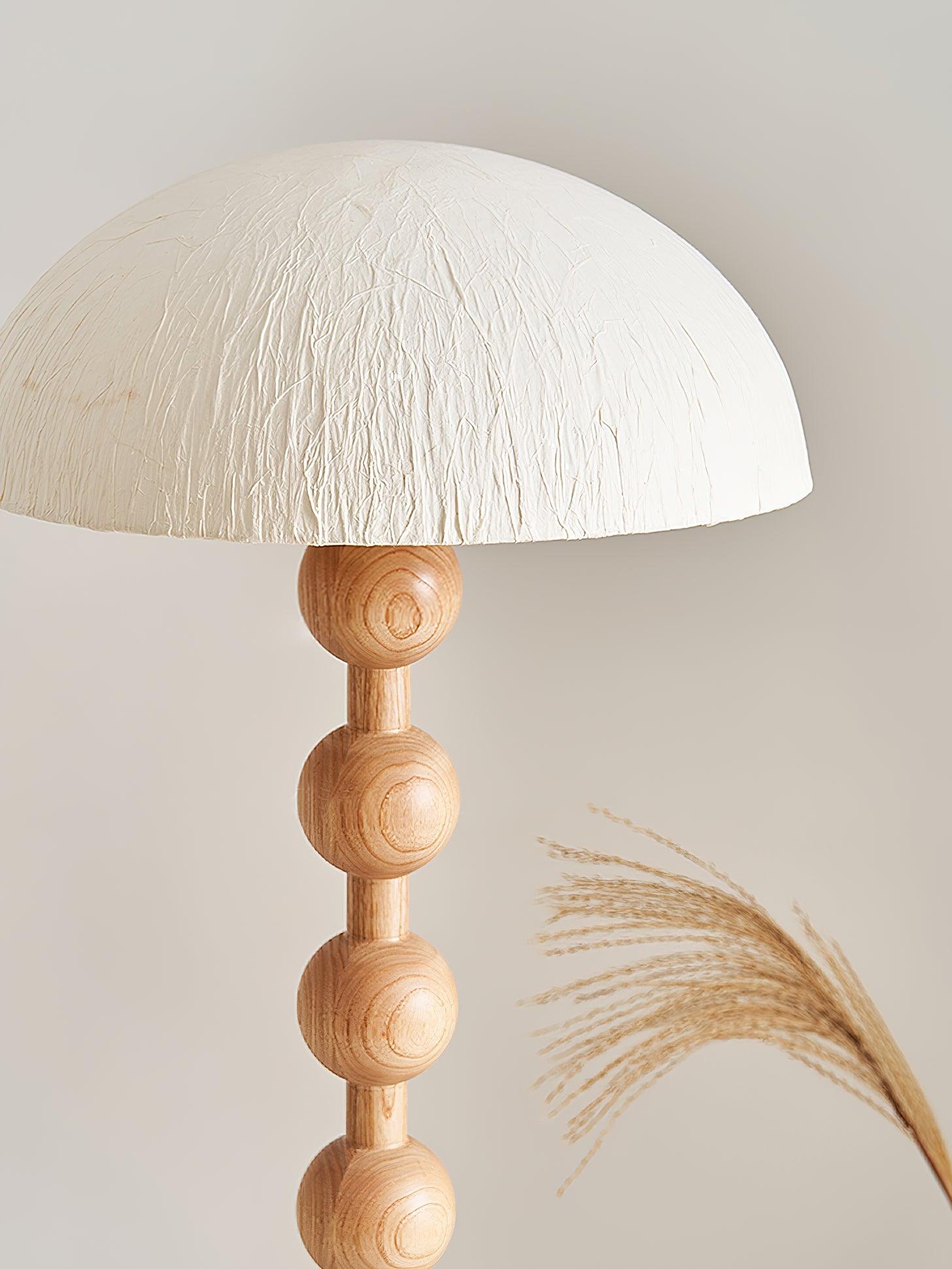 Lyliril Retro Wood Floor Lamp