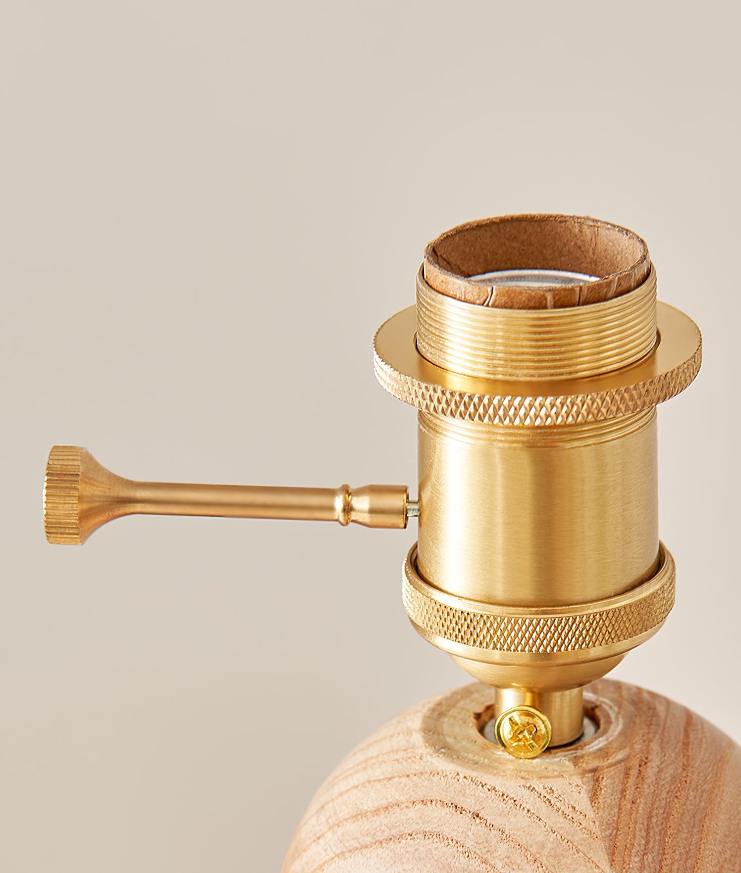 Lyliril Retro Wood Floor Lamp