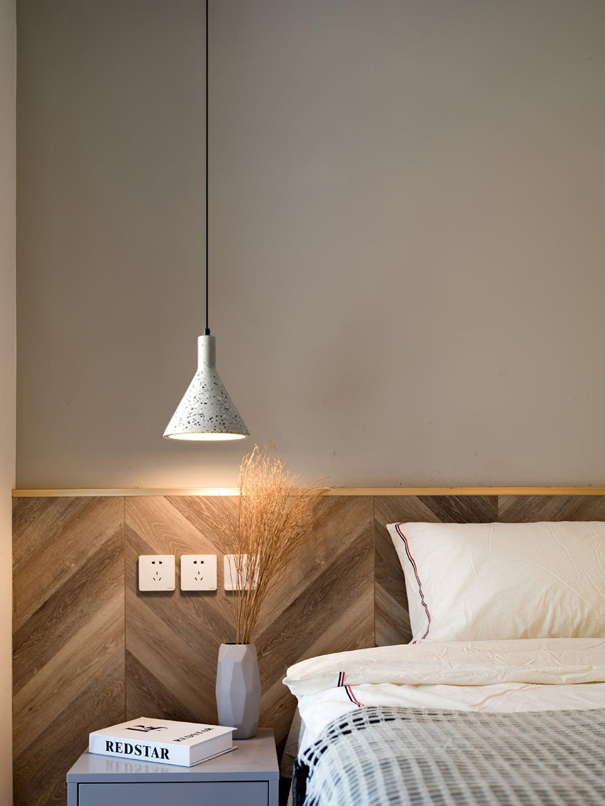 Marisaya Minimalist Concrete Pendant Light
