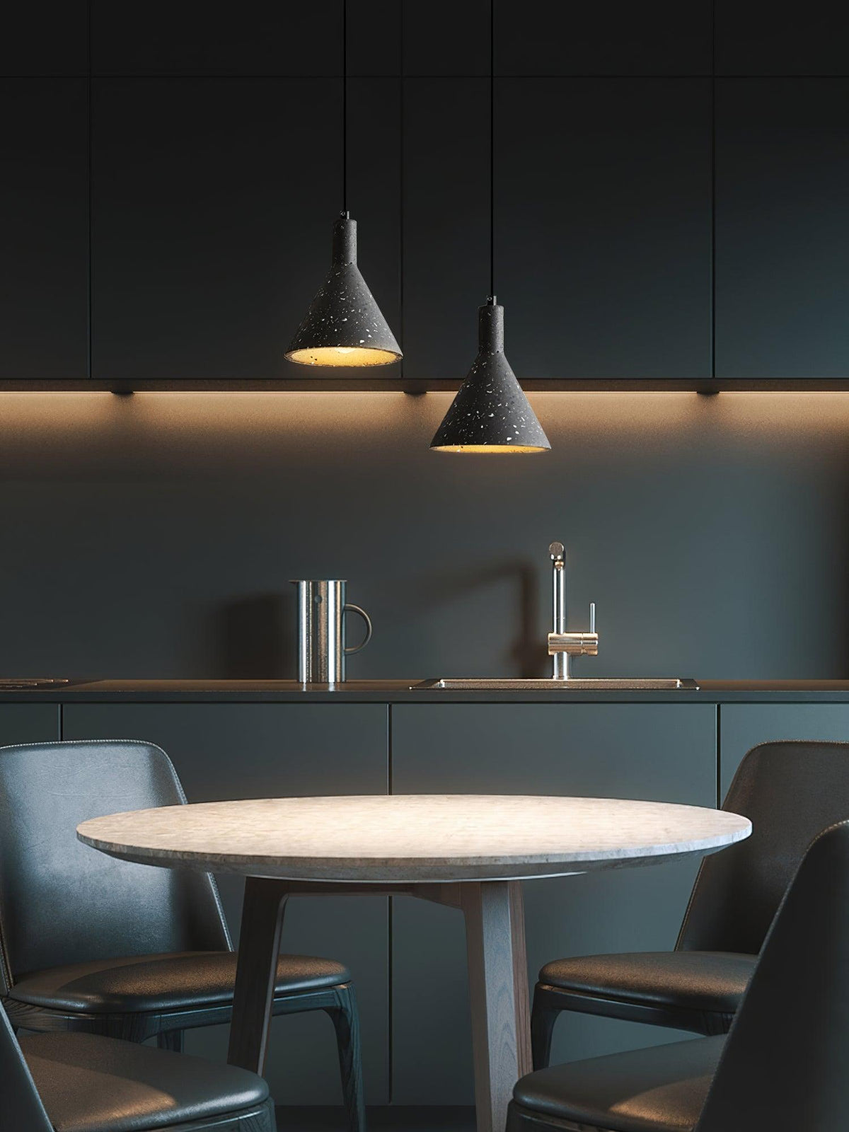 Marisaya Minimalist Concrete Pendant Light