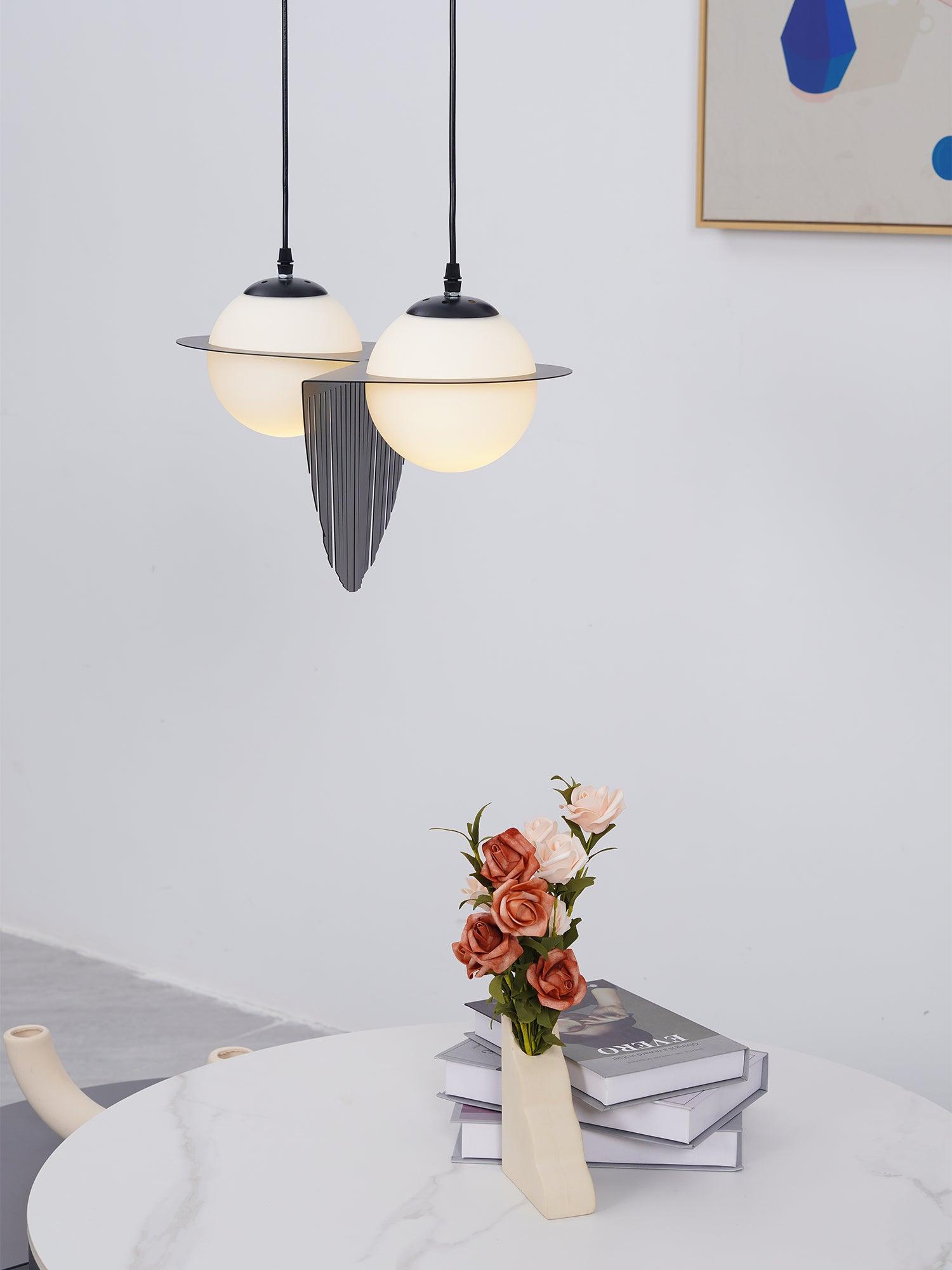 Mirere Black Contemporary Pendant Lamp - Neutral Decor