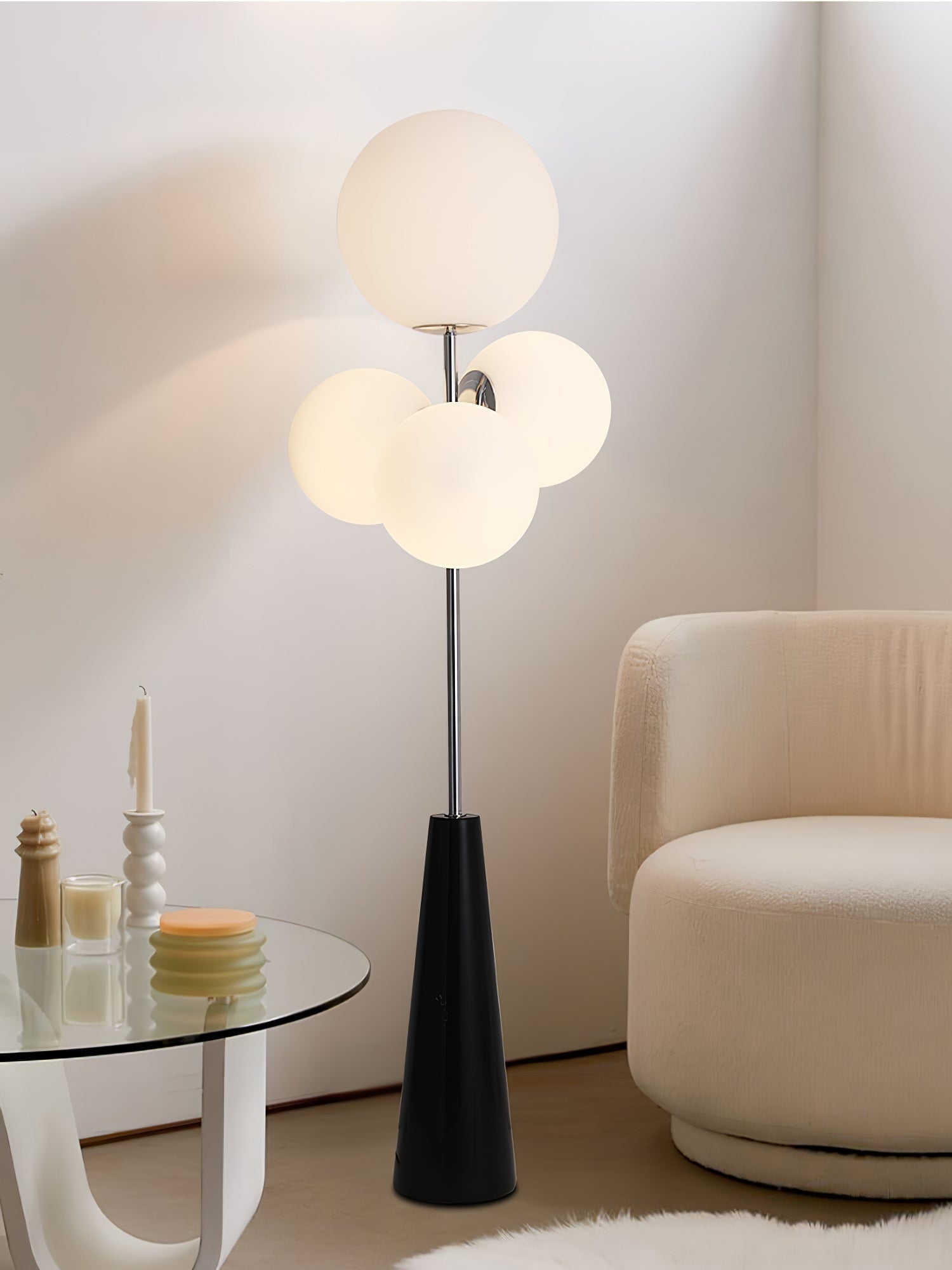 Viri Modern Marble Floor Lamp