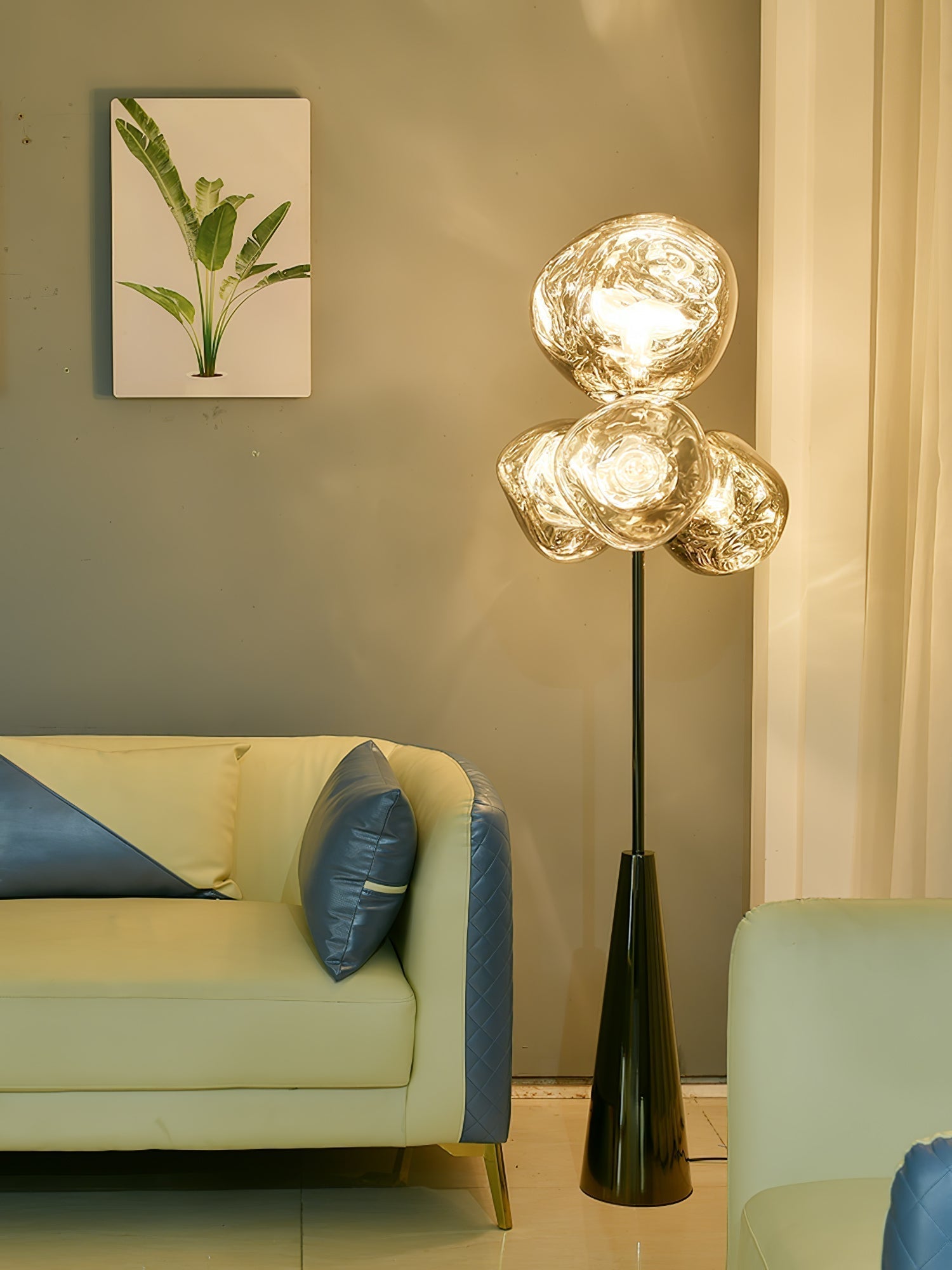 Viri Modern Marble Floor Lamp