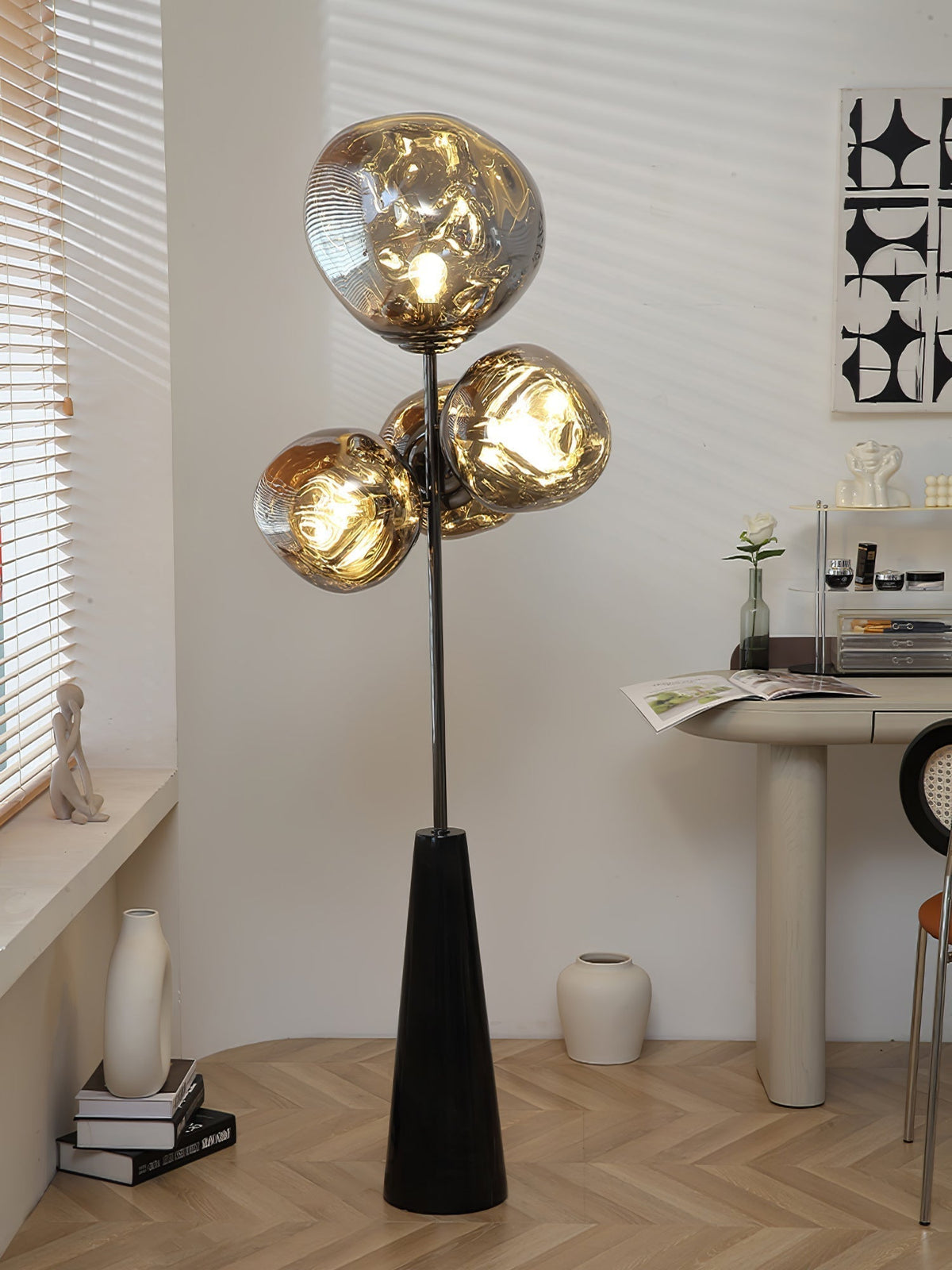 Viri Modern Marble Floor Lamp