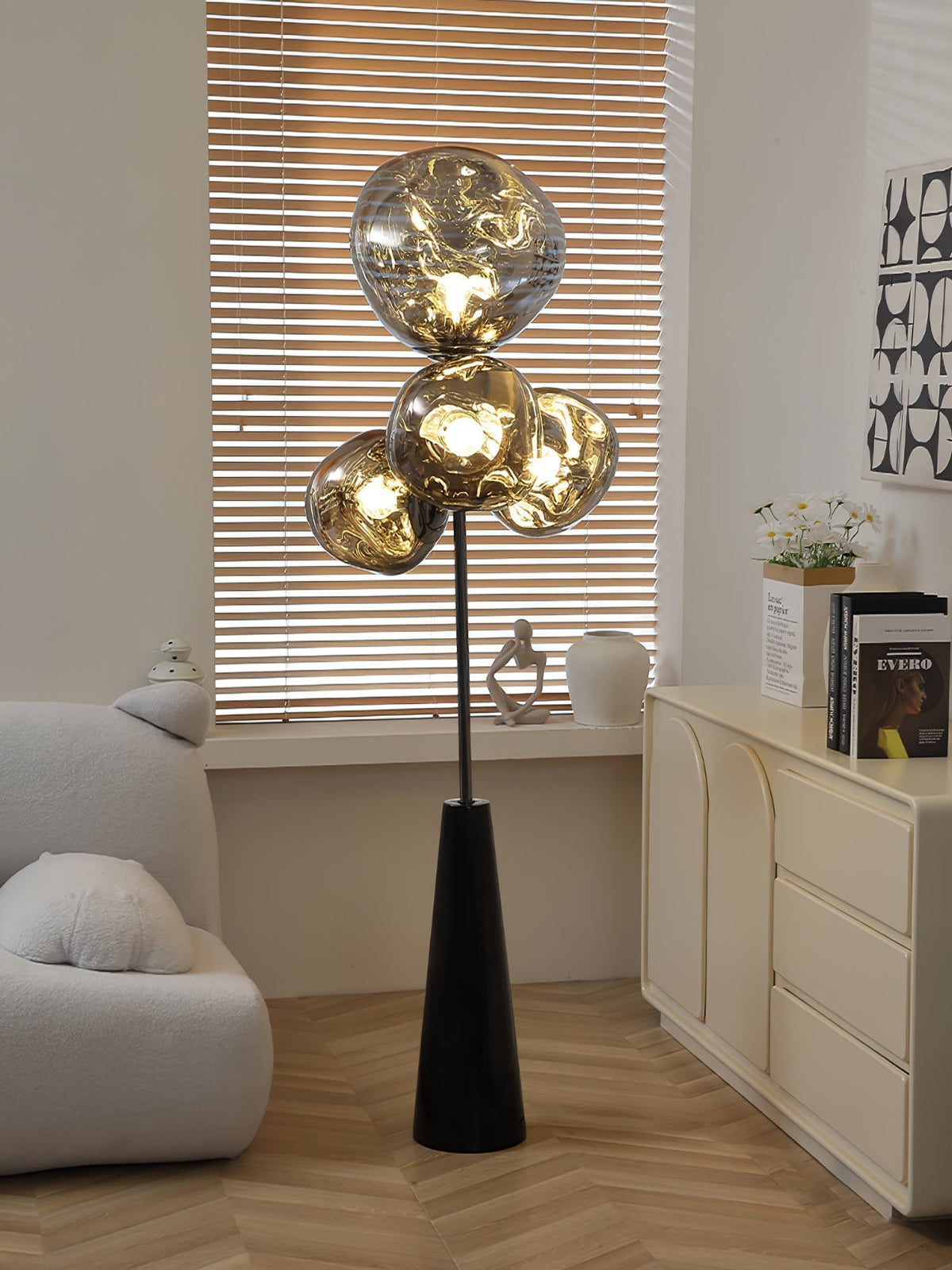 Viri Modern Marble Floor Lamp
