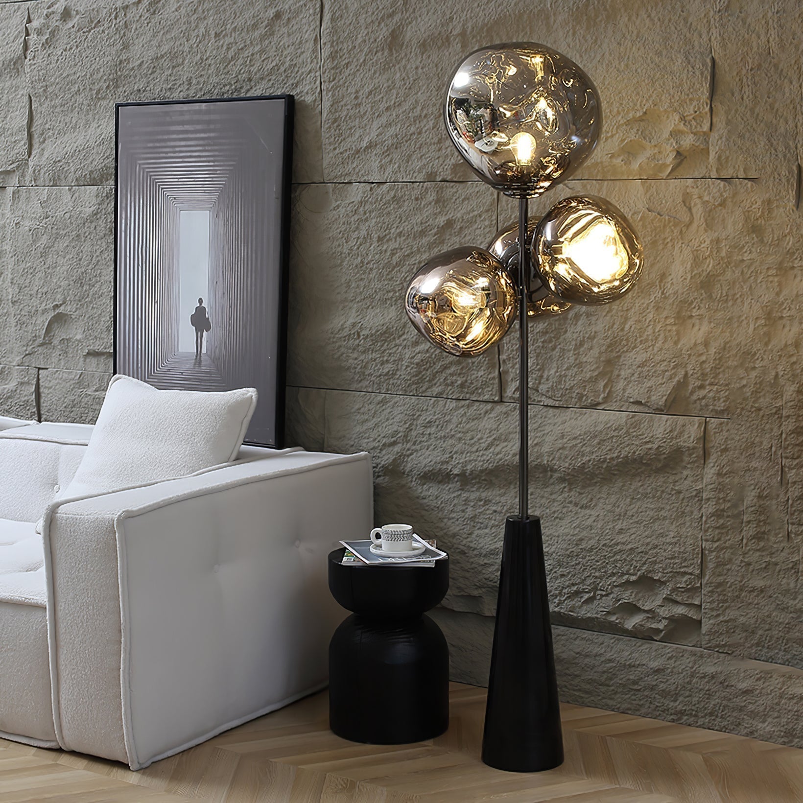 Viri Modern Marble Floor Lamp