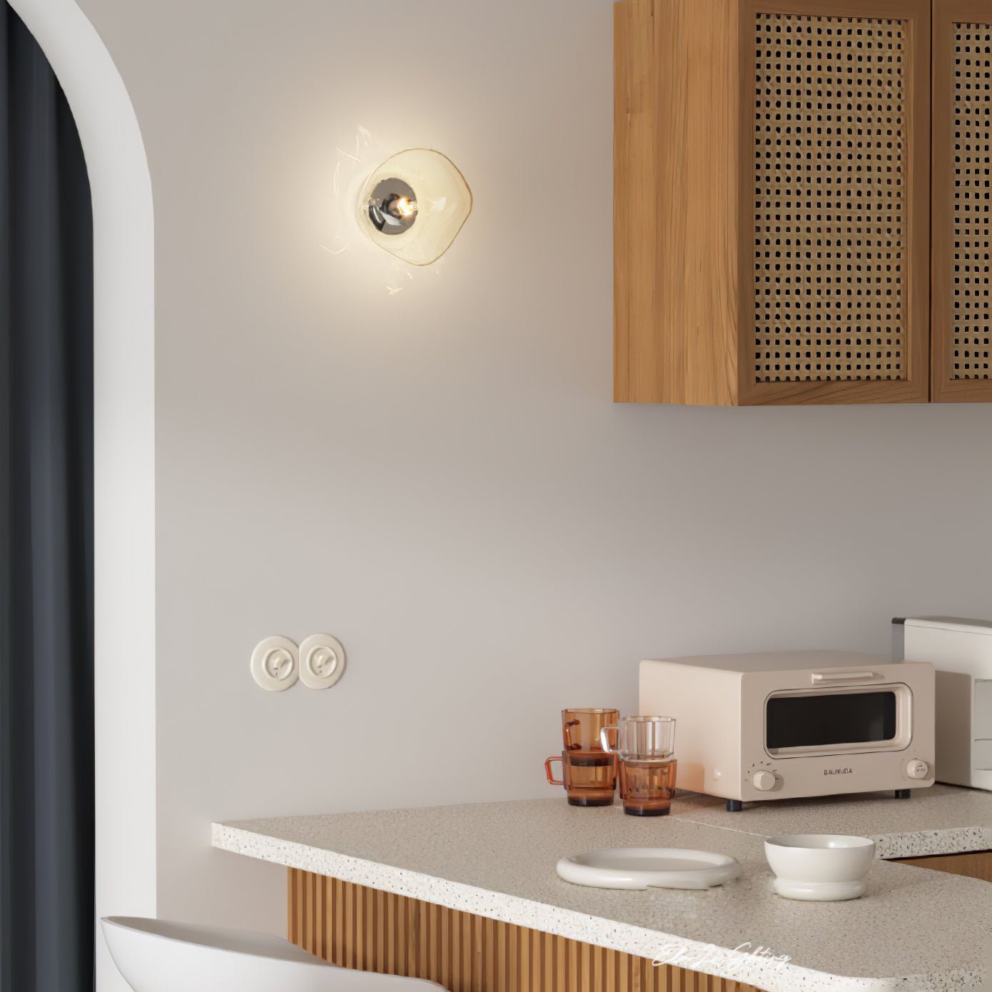 Orinira Individual Creativity Plug-in Wall Lamp