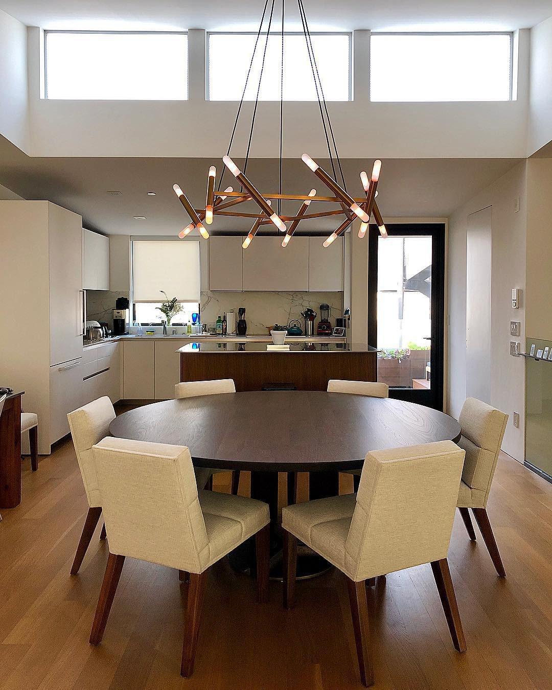 Soliriel Modern Brass Chandelier