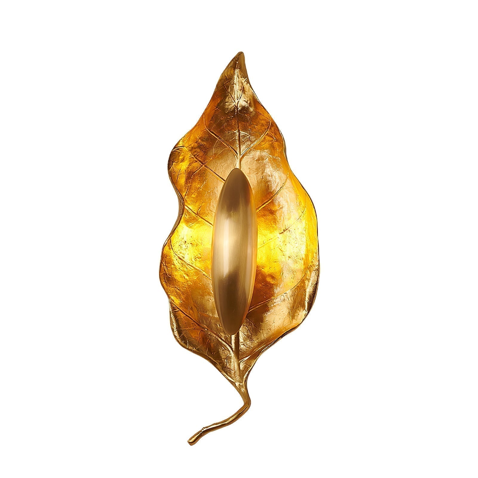 Corsel Nordic Art Leaf Brass Wall Lamp