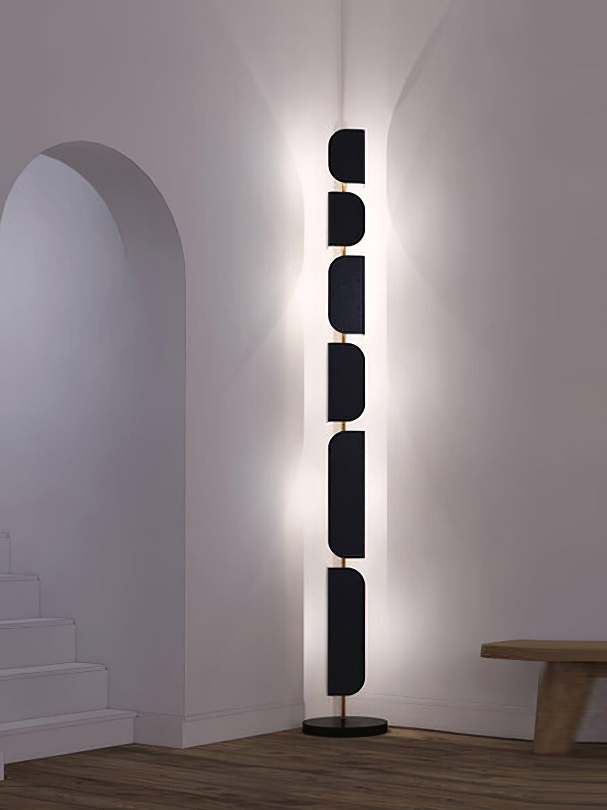 Catharil Modern Geometric Floor Lamp