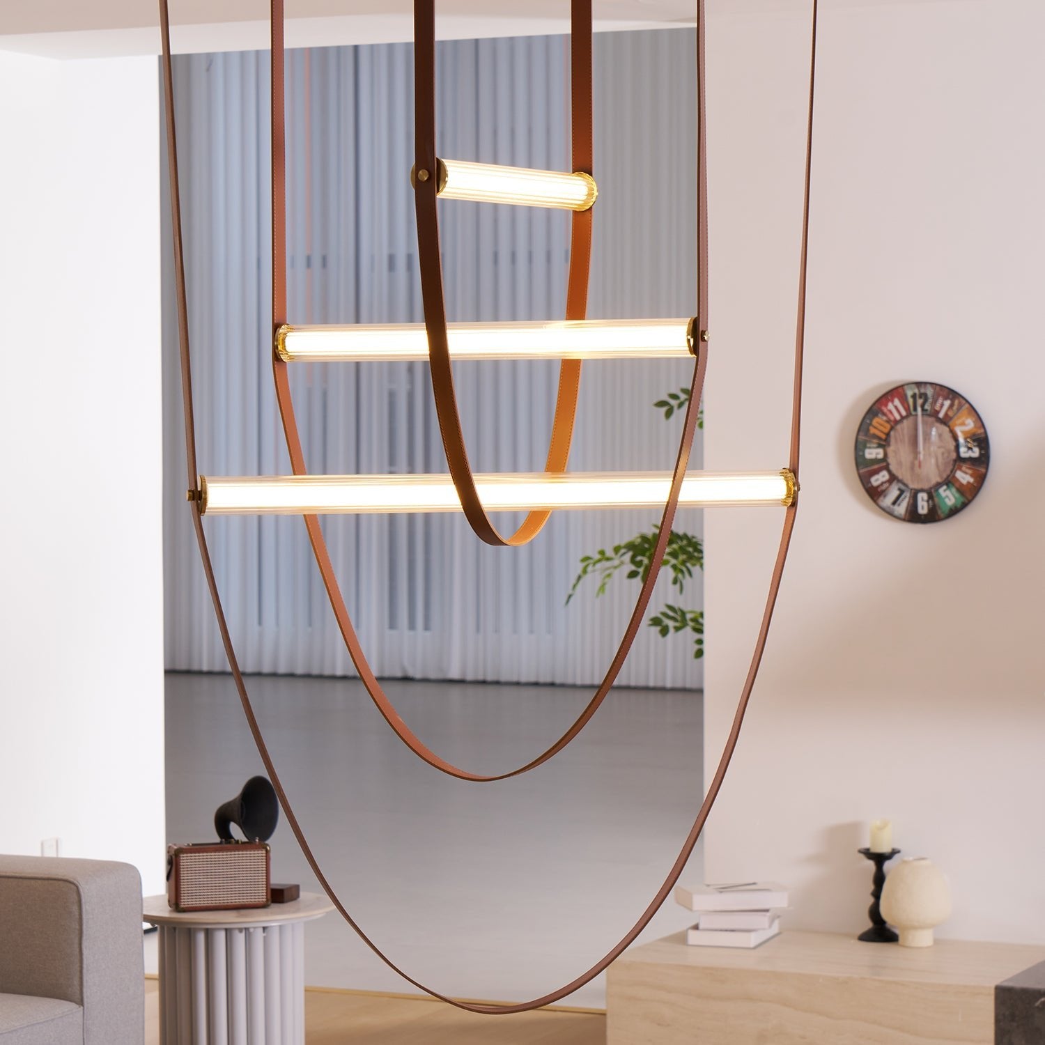 Solara Pendant Lamp Tracer Belt - Neutral Decor