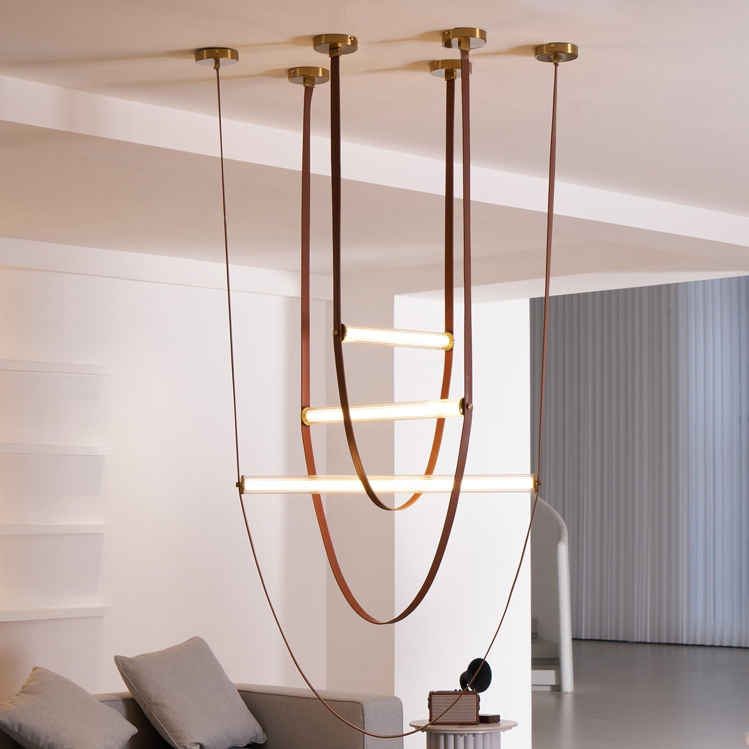 Solara Pendant Lamp Tracer Belt - Neutral Decor