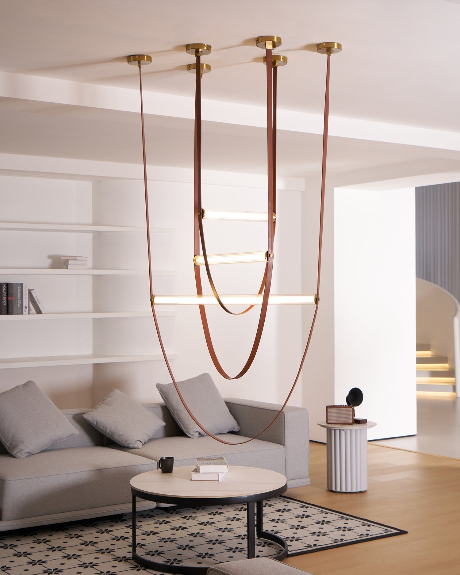 Solara Pendant Lamp Tracer Belt - Neutral Decor