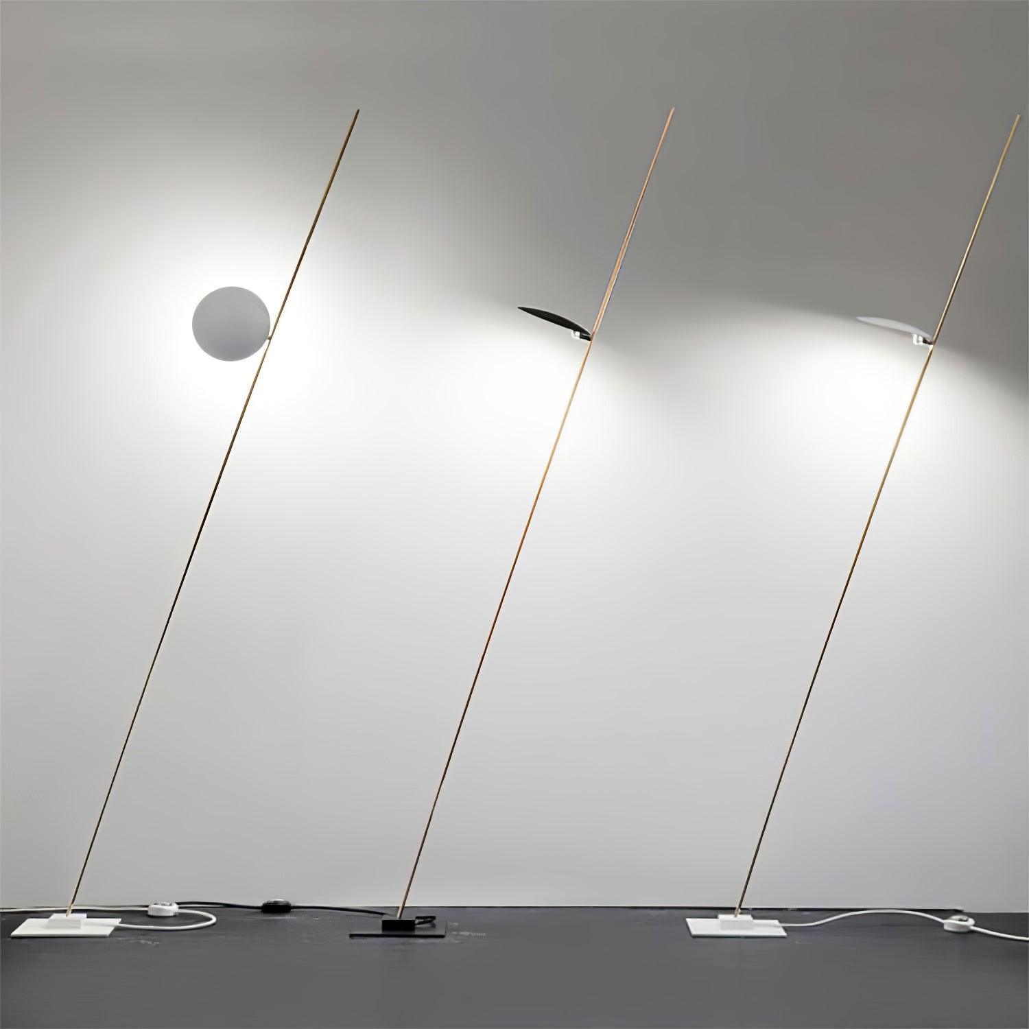 Axial Ray Sculptural Floor Lamp