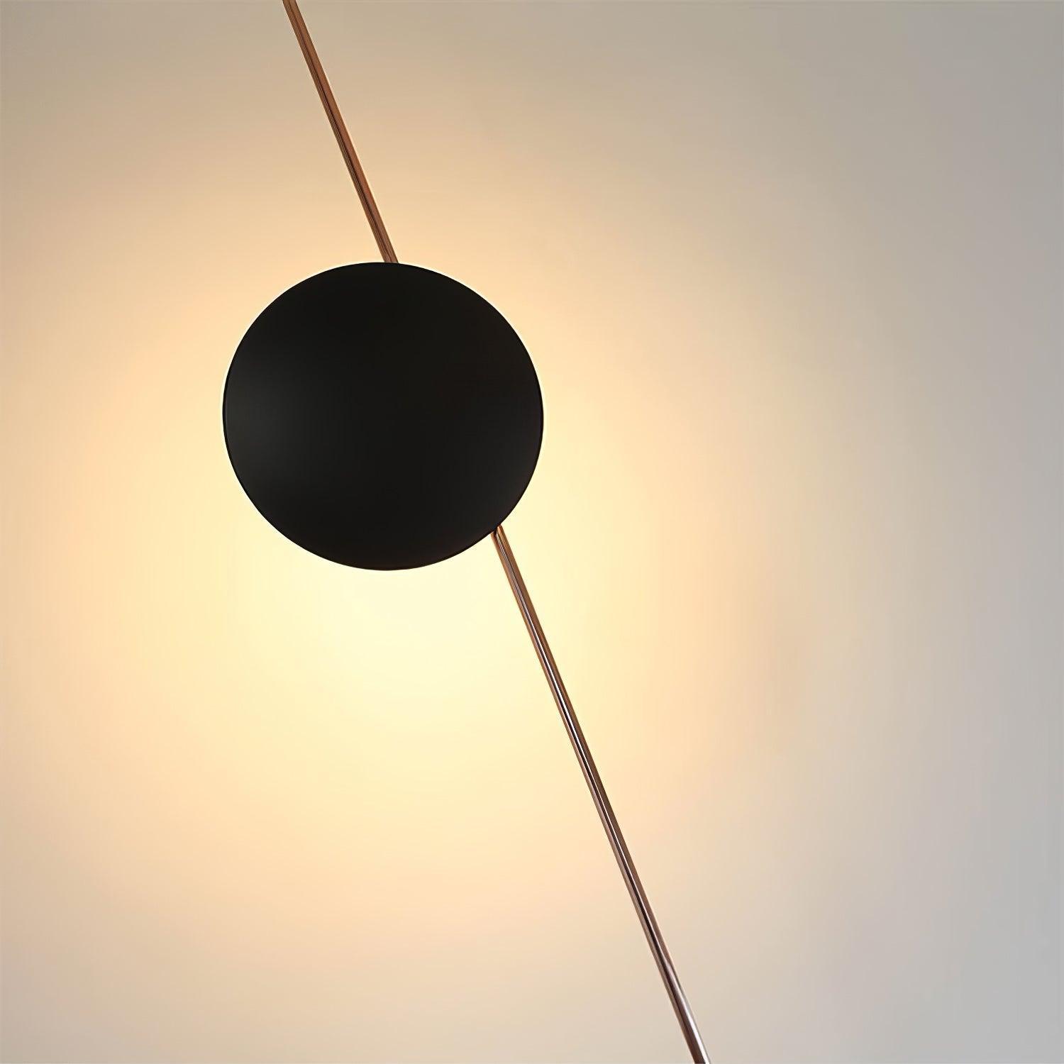 Axial Ray Sculptural Floor Lamp